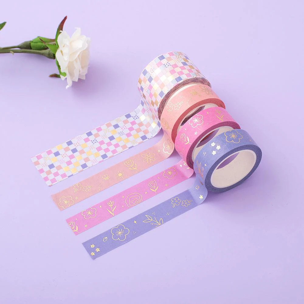 Tsuki 'Floral' Washi Tapes + Stickers Set ☾ - Image 9