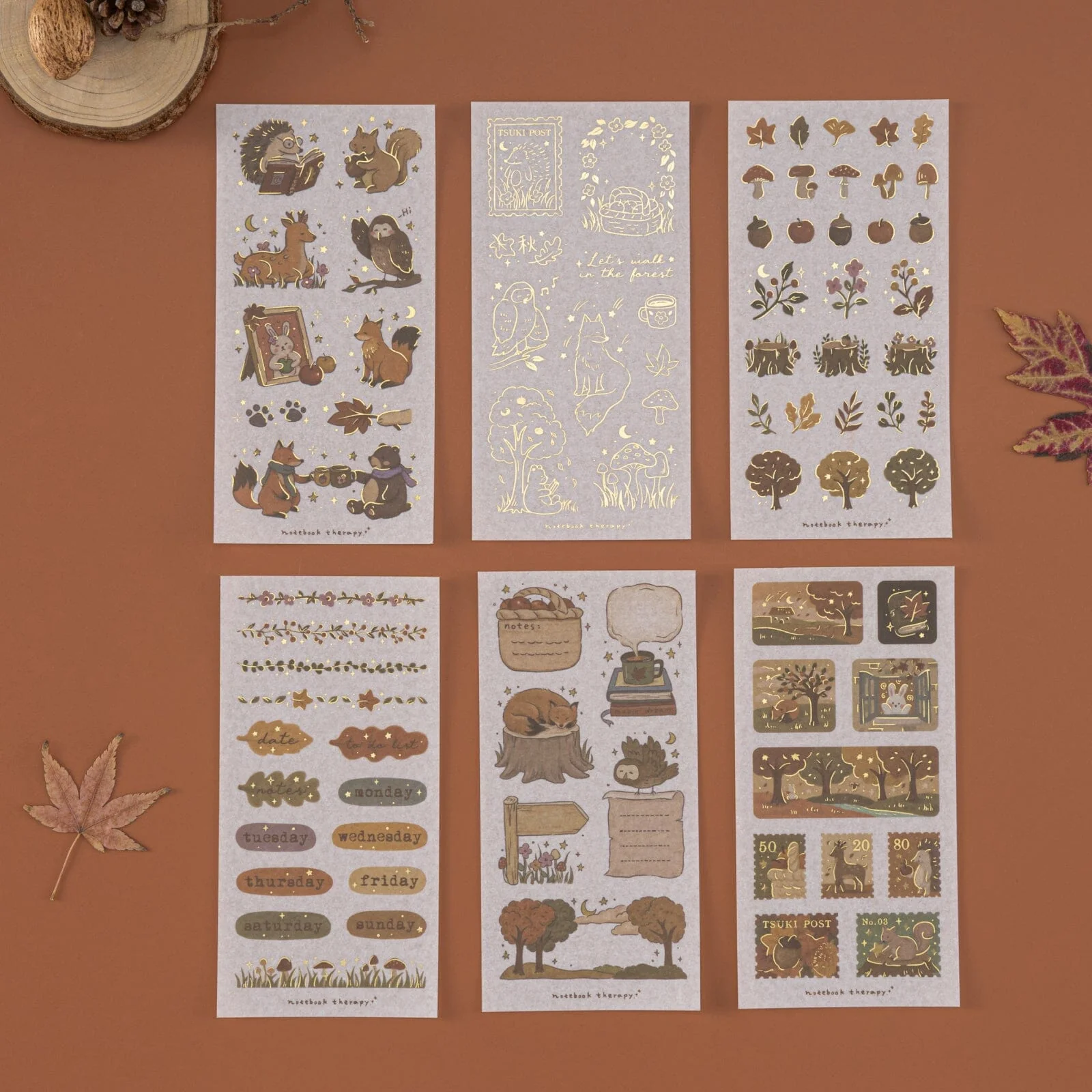 Tsuki ‘Forest Friends’ Sticker Set ☾ - Image 10