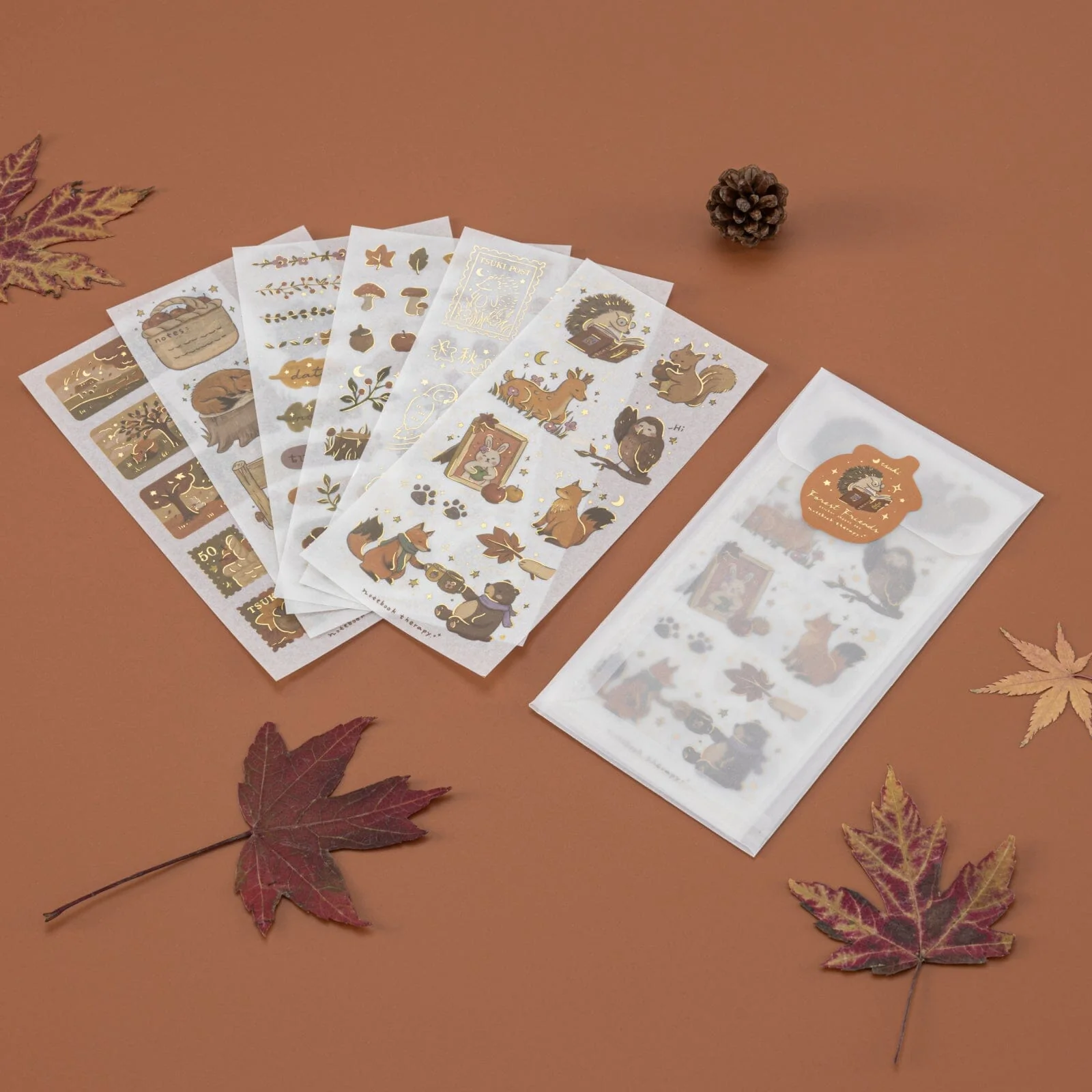 Tsuki ‘Forest Friends’ Sticker Set ☾ - Image 11