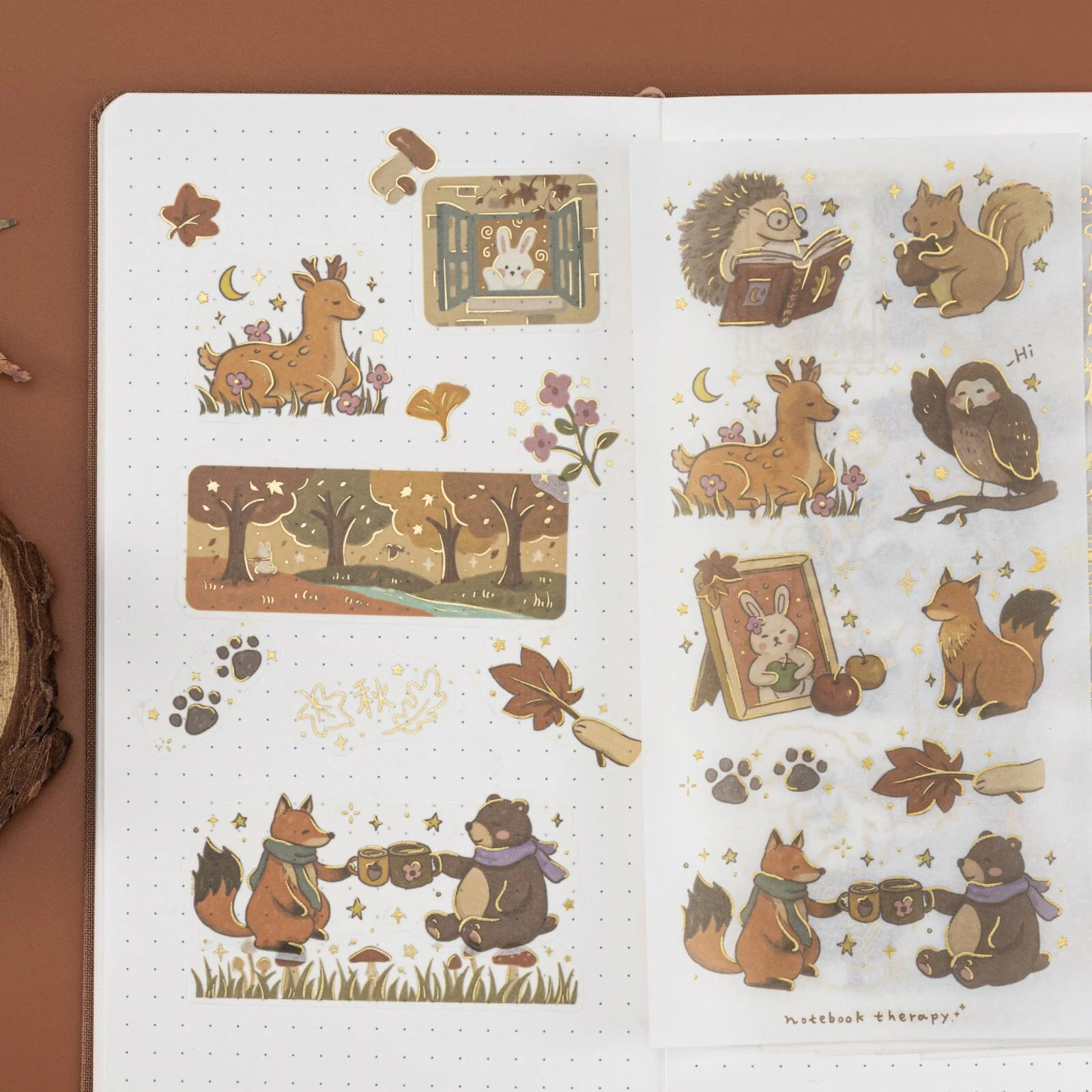 Tsuki ‘Forest Friends’ Sticker Set ☾ - Image 3