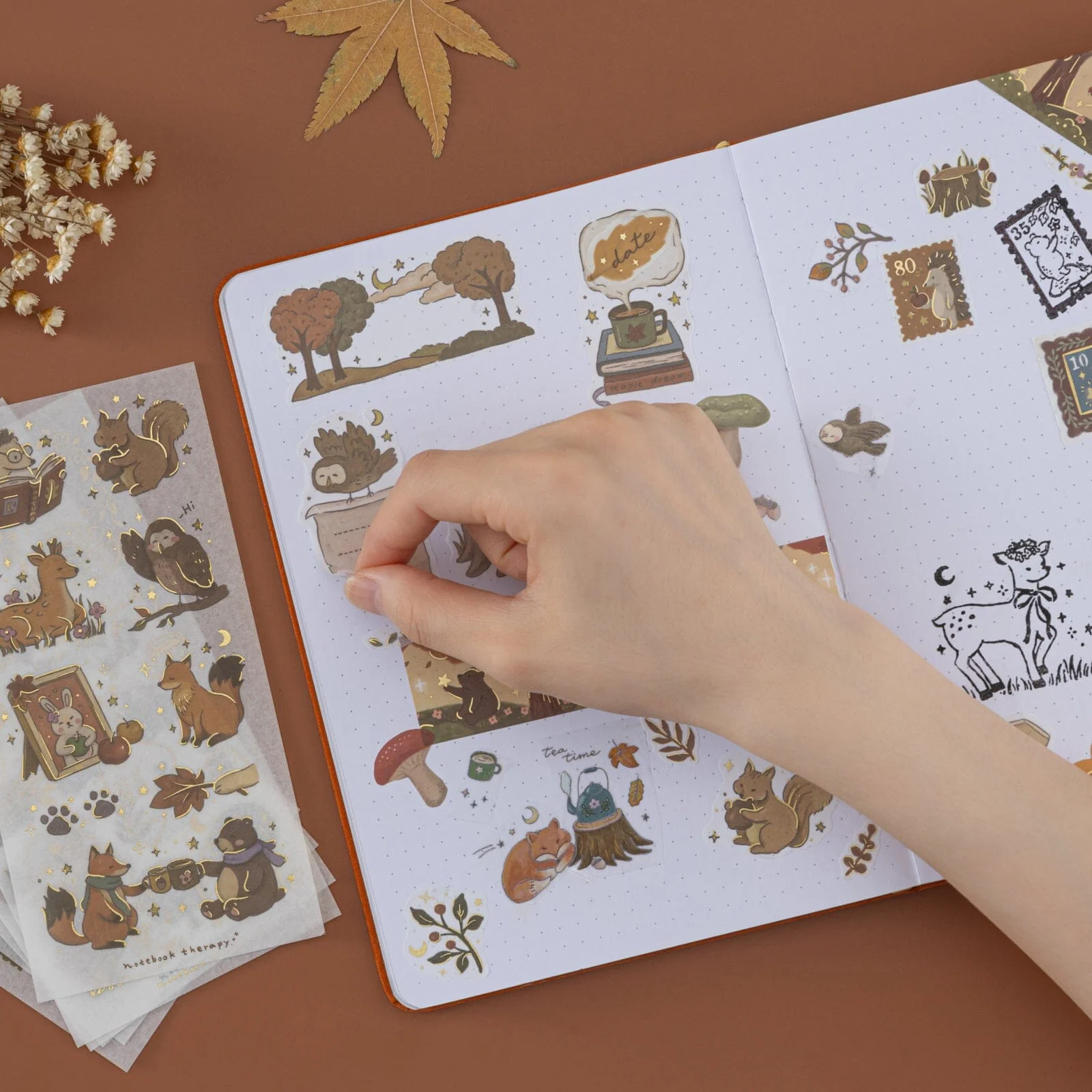 Tsuki ‘Forest Friends’ Sticker Set ☾ - Image 4