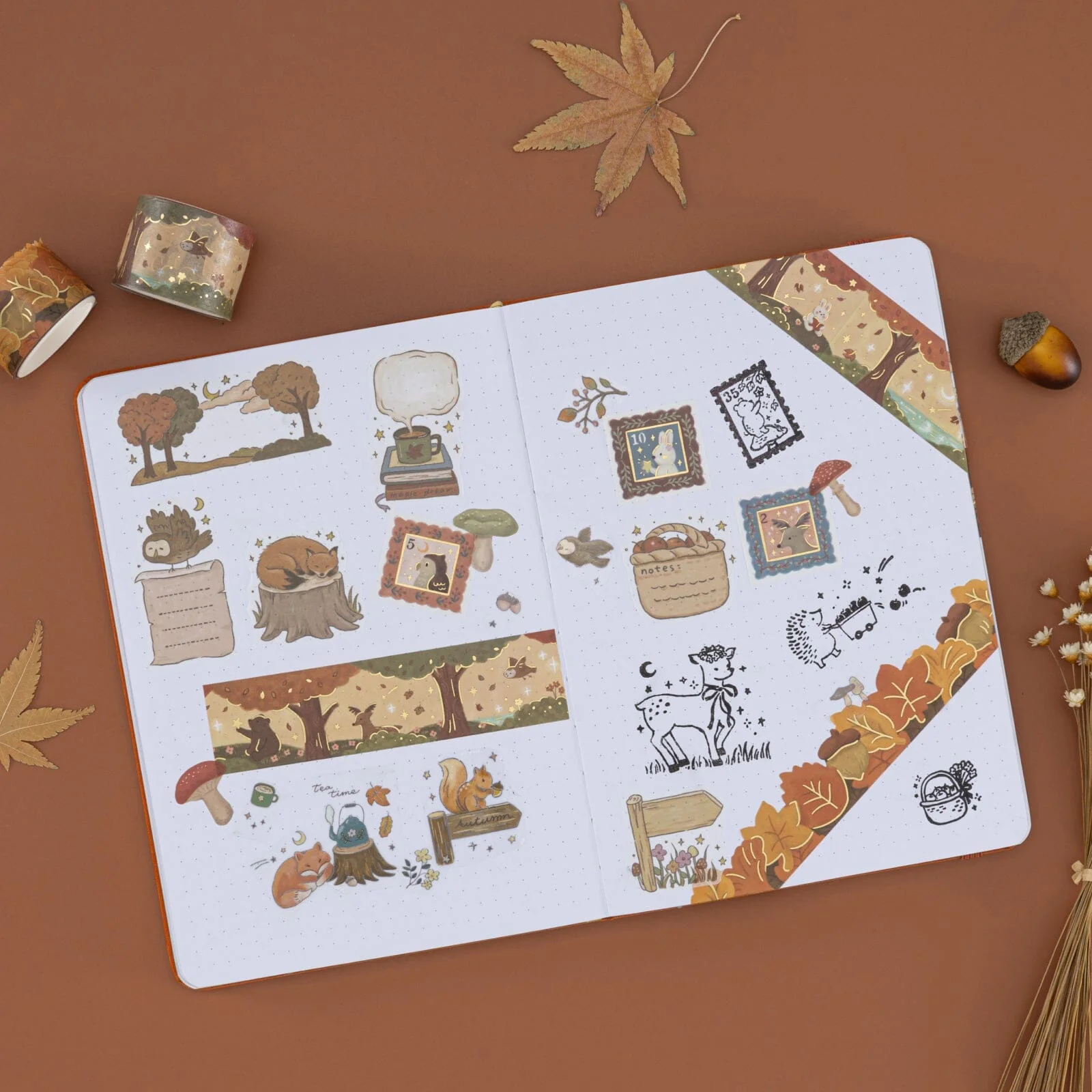 Tsuki ‘Forest Friends’ Sticker Set ☾ - Image 9