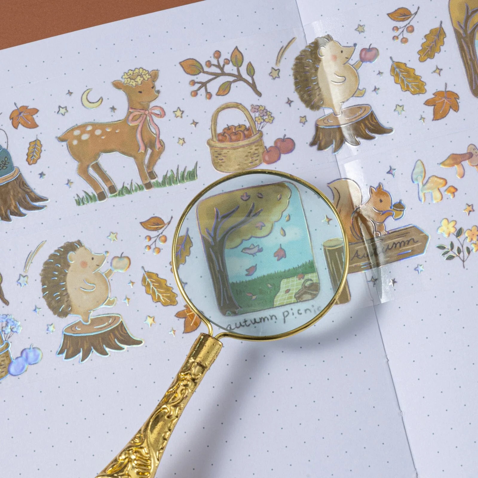 Tsuki ‘Forest Friends’ Washi Tape Set ☾ - Image 9