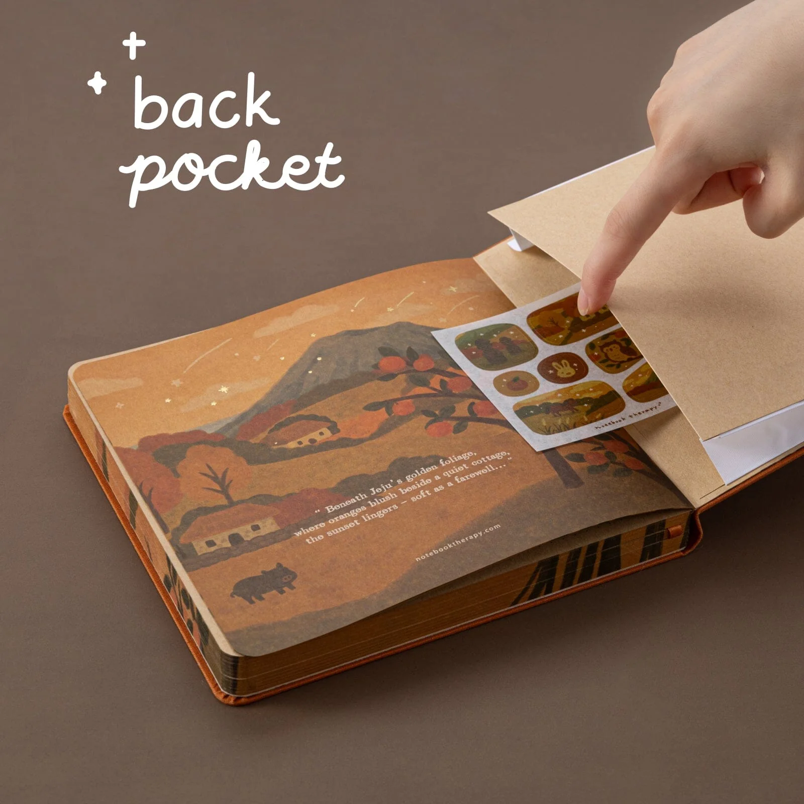 Tsuki Four Seasons: Autumn Collector’s Edition 2025 Square Bullet Journal ☾ - Image 10