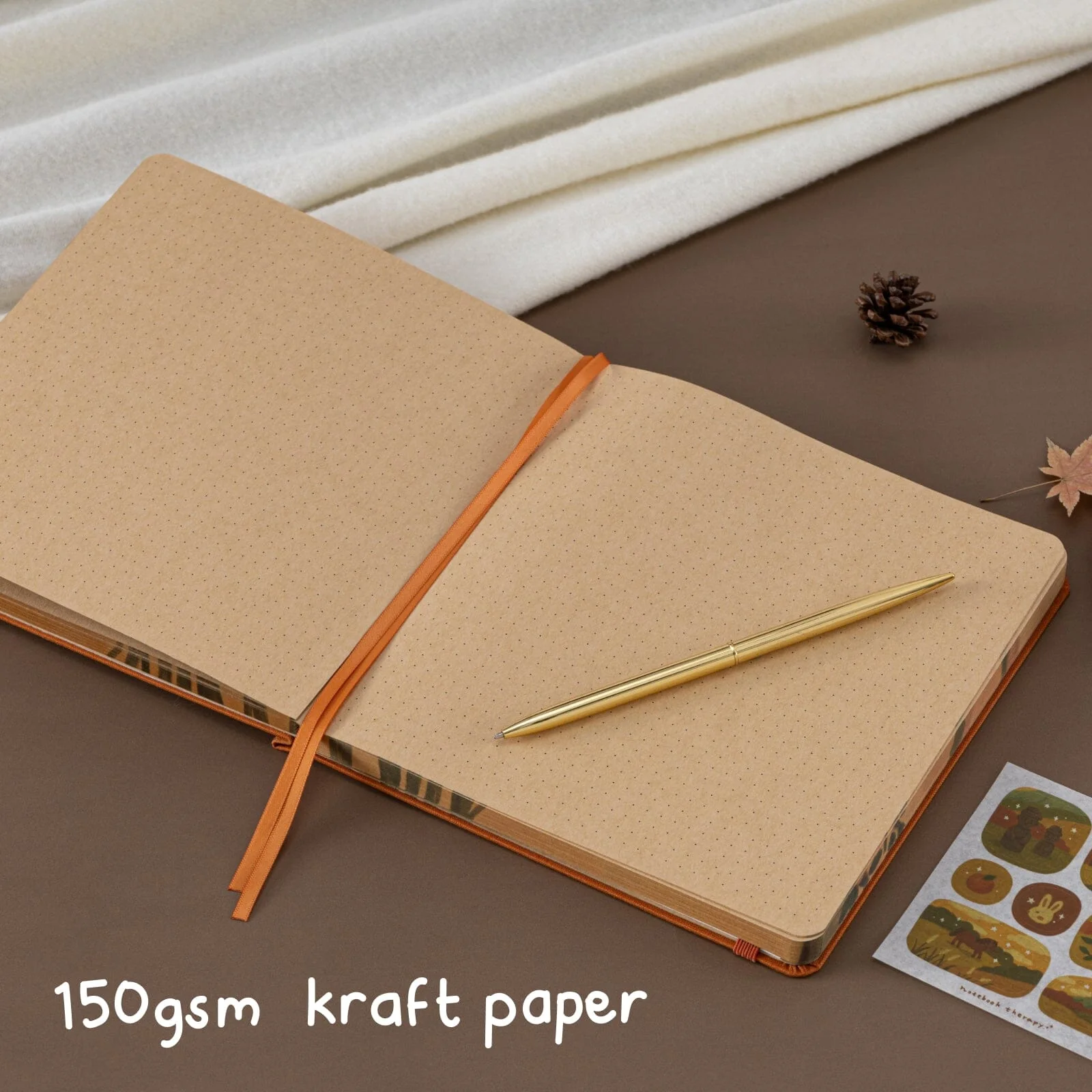 Tsuki Four Seasons: Autumn Collector’s Edition 2025 Square Bullet Journal ☾ - Image 7