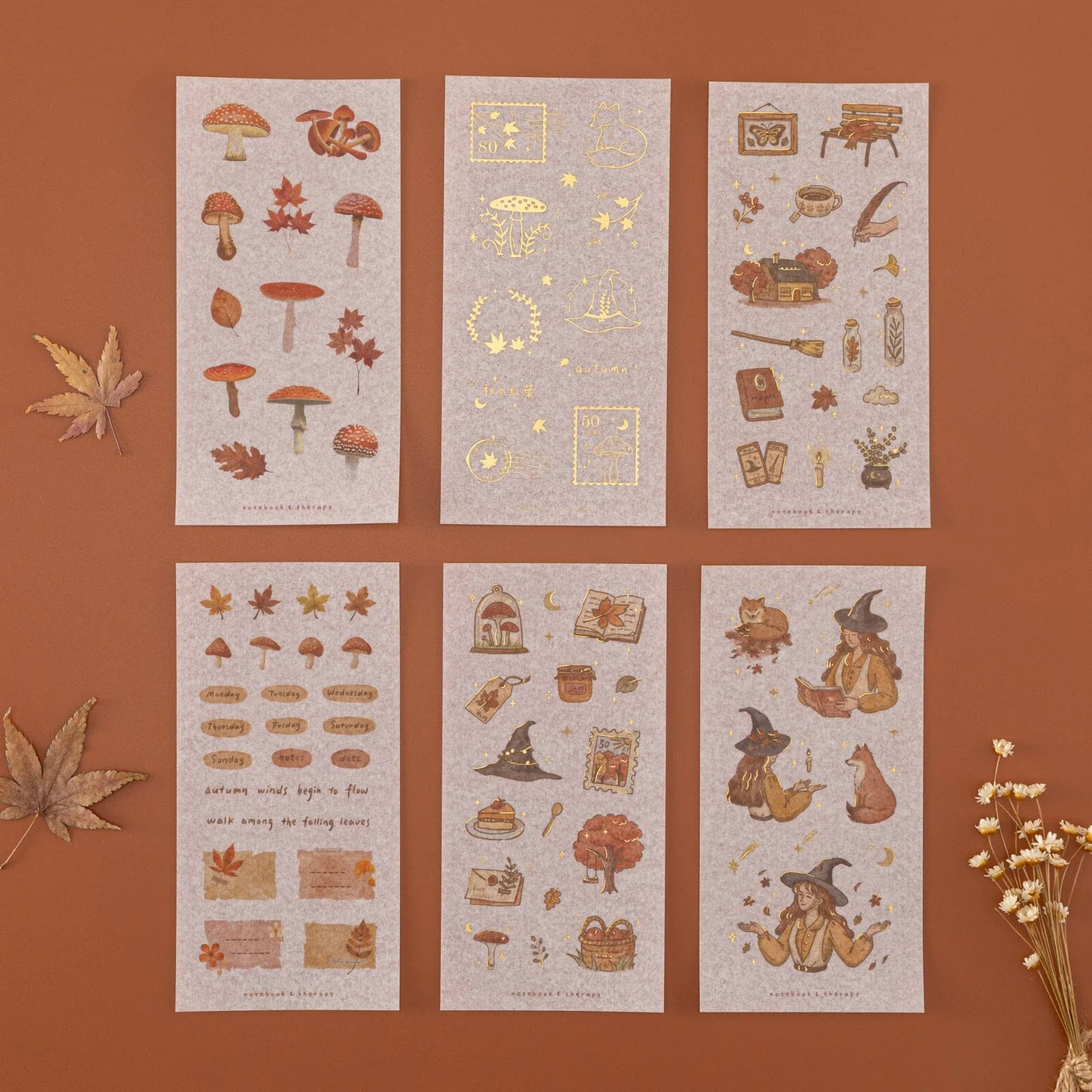 Tsuki ‘Four Seasons: Autumn’ Sticker Set ☾ - Image 6