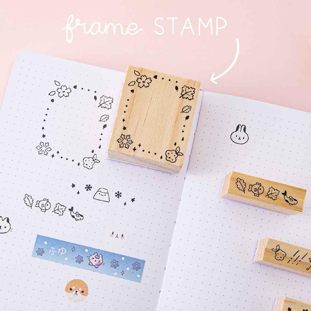 Tsuki ‘Four Seasons’ Bullet Journal Stamp Set ☾ @milkkoyo x NotebookTherapy - Image 9