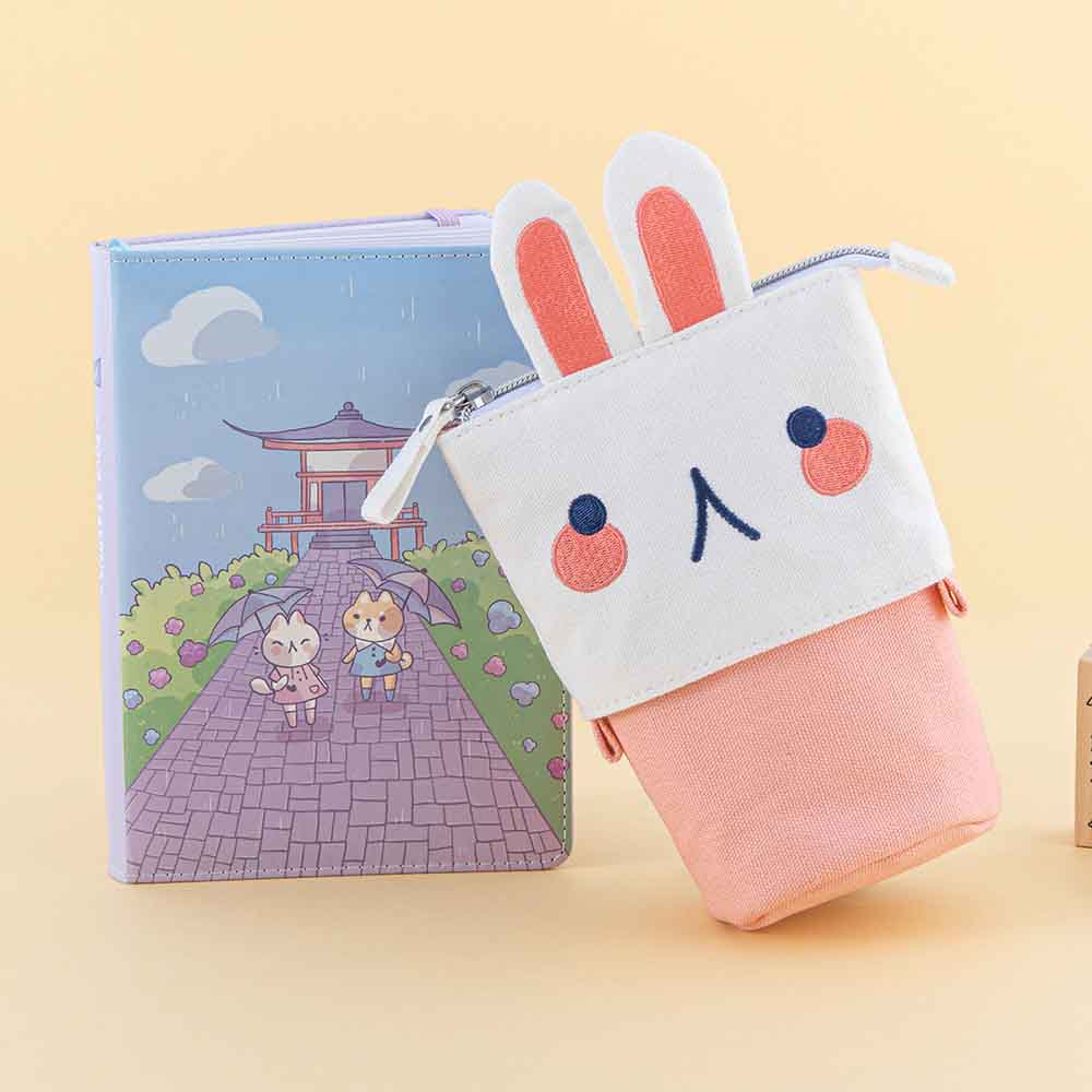 Tsuki ‘Four Seasons’ Embroidered Pop-Up Pencil Case ☾ @milkkoyo x NotebookTherapy - Image 10