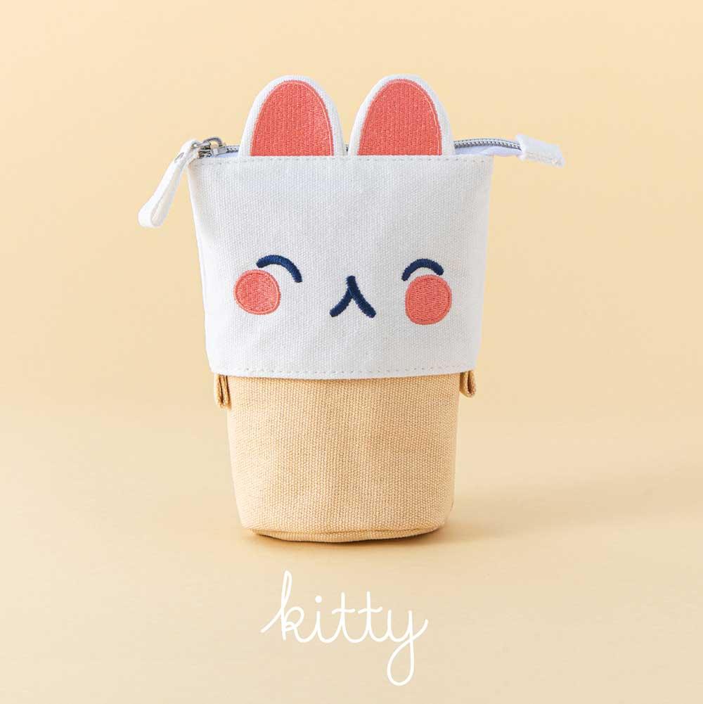 Tsuki ‘Four Seasons’ Embroidered Pop-Up Pencil Case ☾ @milkkoyo x NotebookTherapy - Image 3