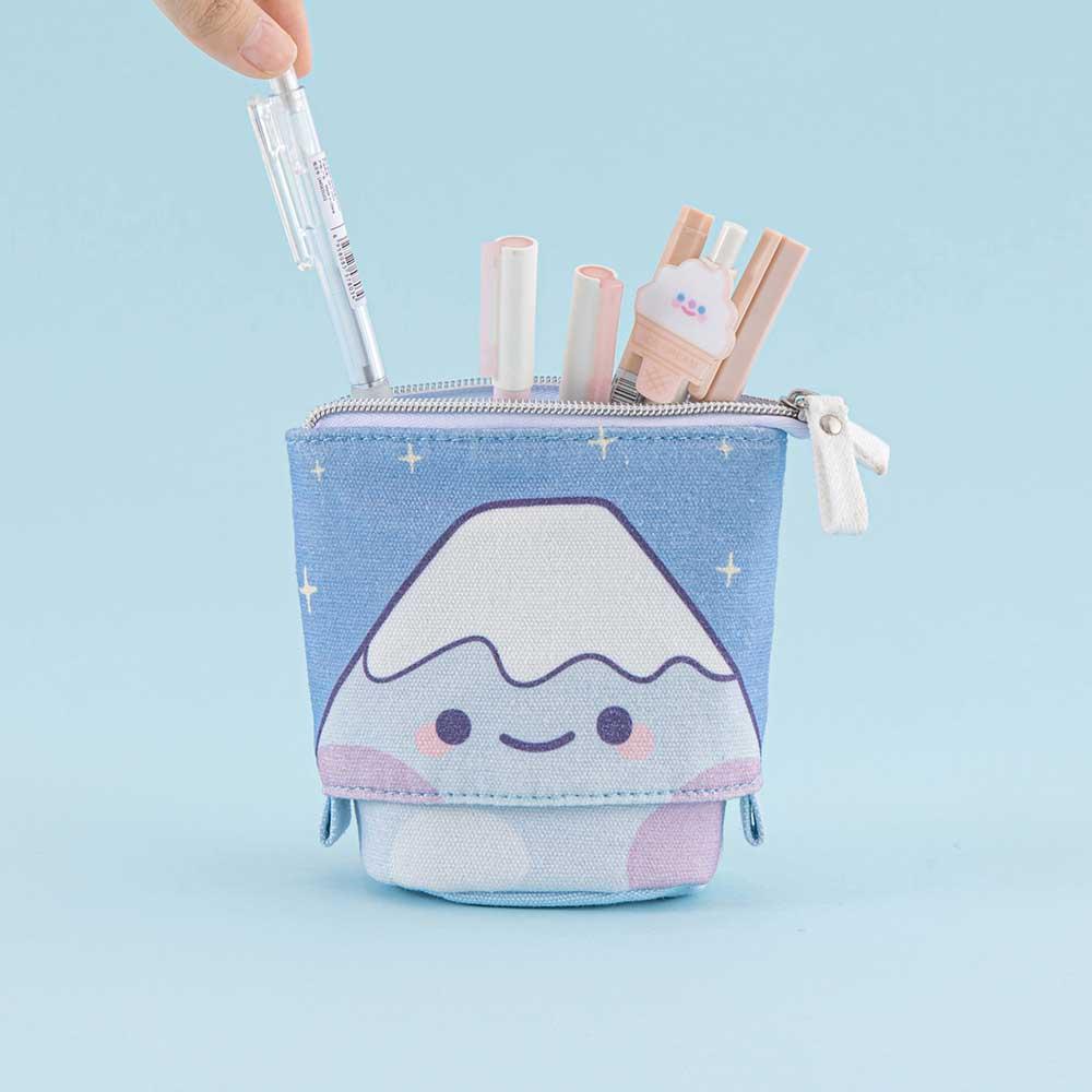 Tsuki ‘Four seasons’ Fuji Pop-Up Pencil Case ☾ @milkkoyo x NotebookTherapy - Image 4