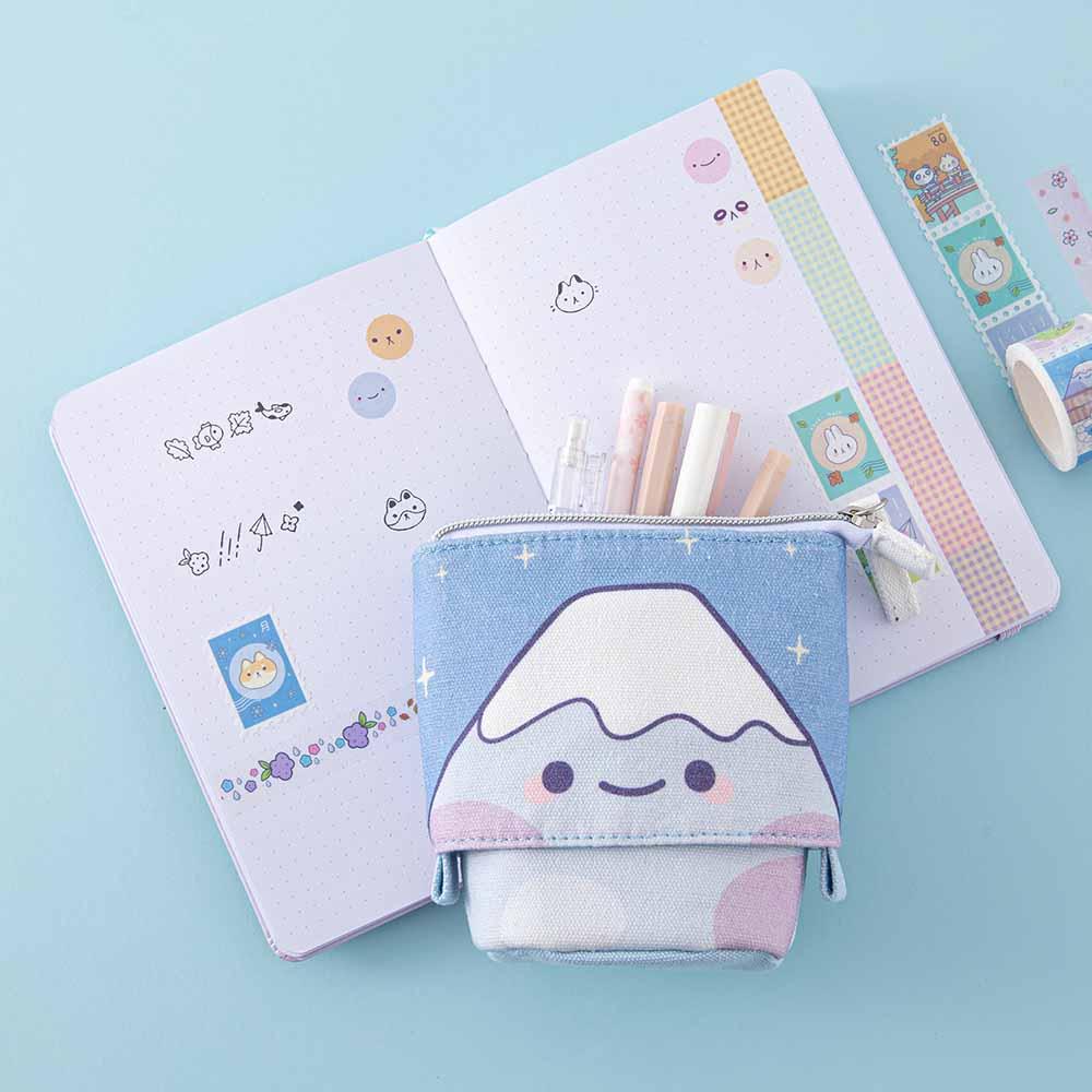 Tsuki ‘Four seasons’ Fuji Pop-Up Pencil Case ☾ @milkkoyo x NotebookTherapy - Image 8