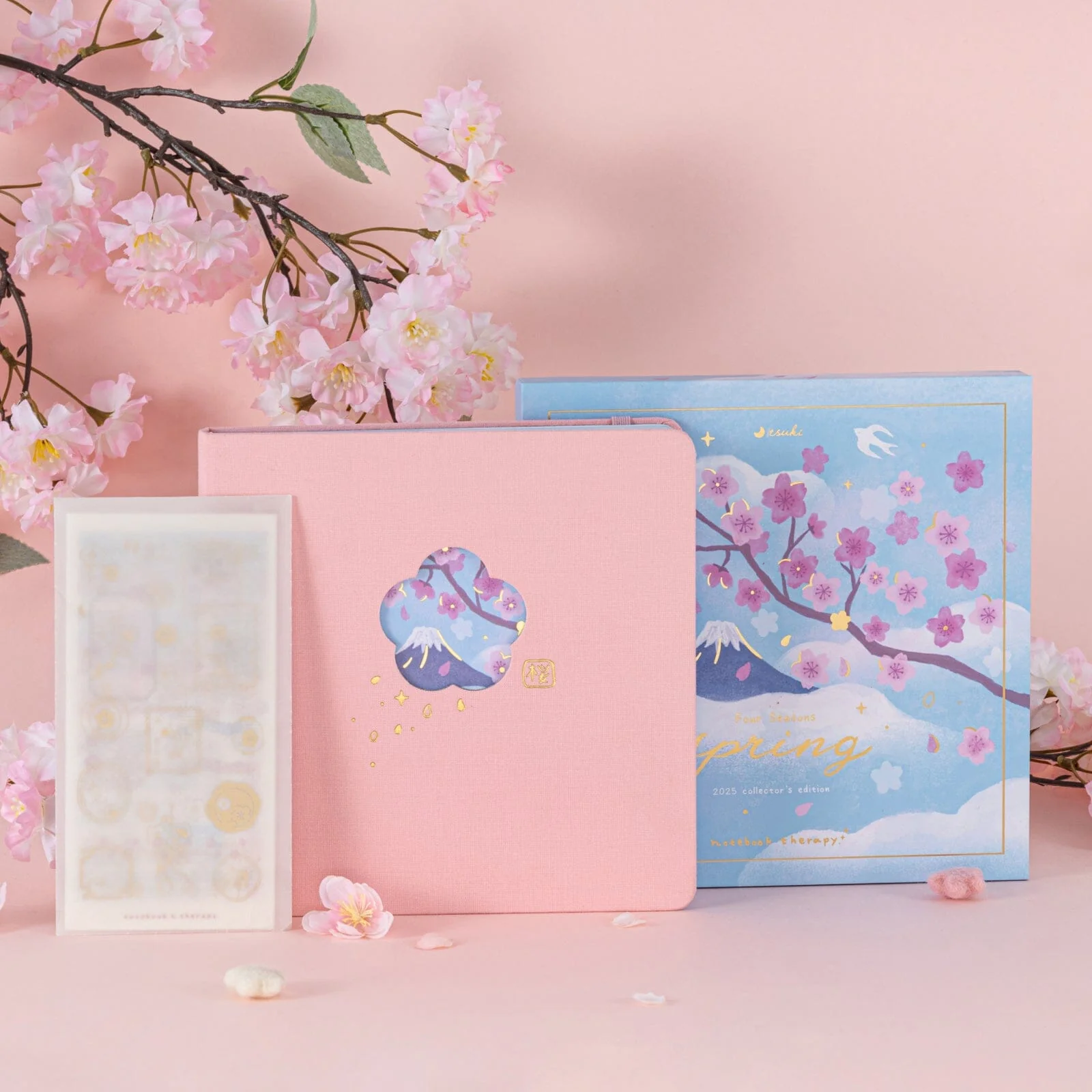 Tsuki Four Seasons: Spring Collector’s Edition 2025 Square Bullet Journal ☾ - Image 15