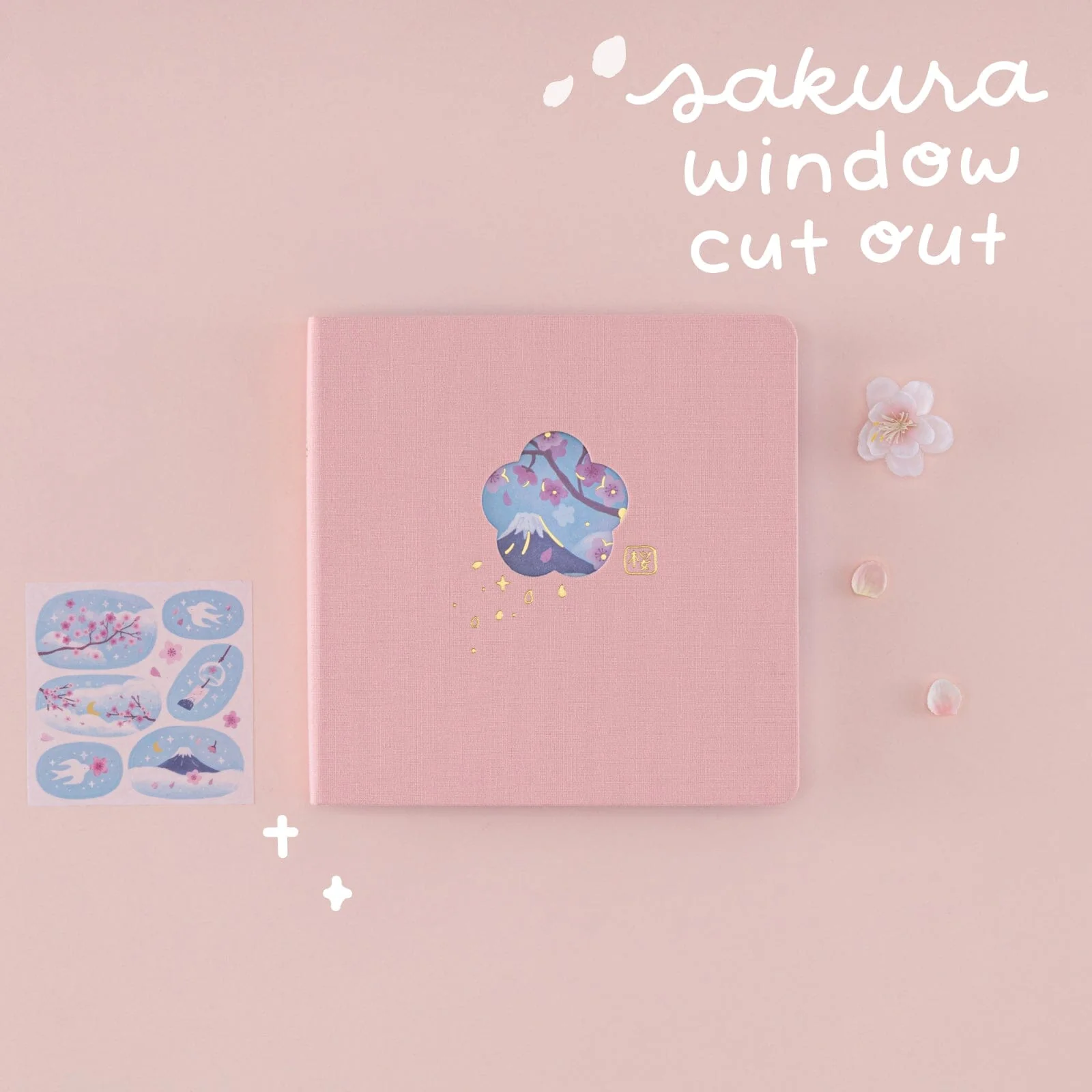 Tsuki Four Seasons: Spring Collector’s Edition 2025 Square Bullet Journal ☾ - Image 3
