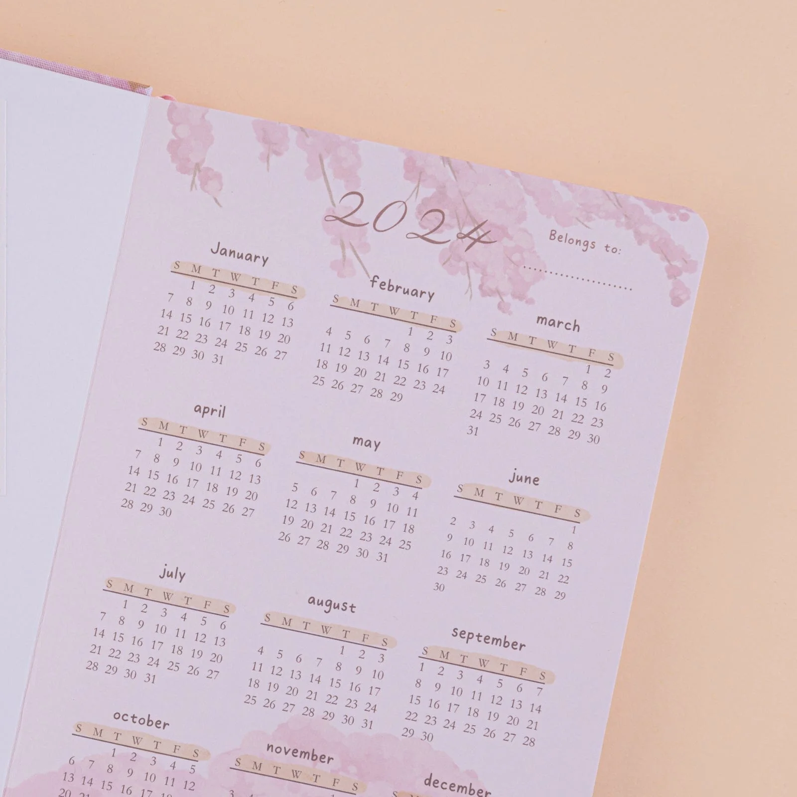 Tsuki Four Seasons: Spring Collector’s Edition 2024 Bullet Journal ☾ - Image 12