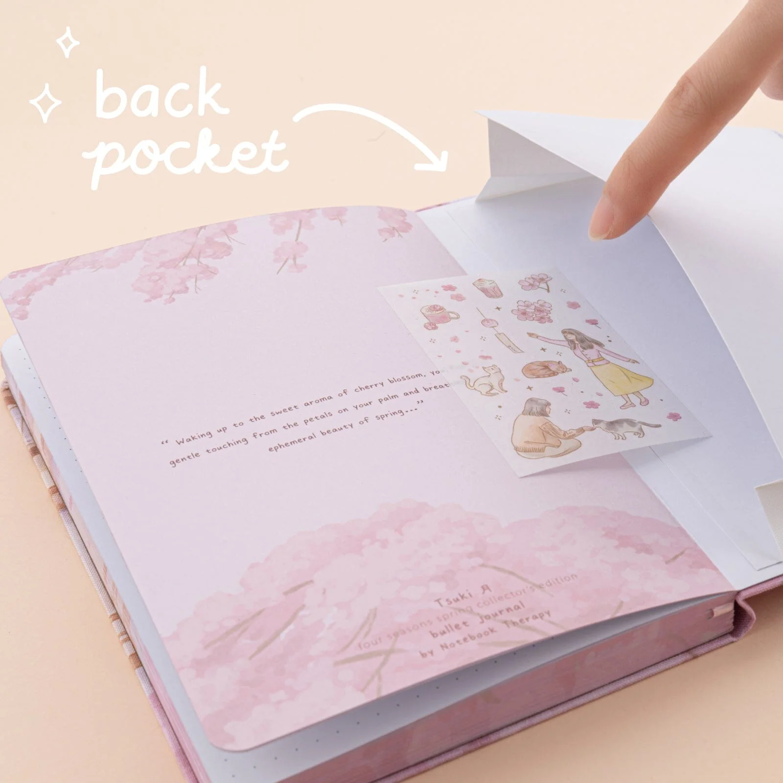 Tsuki Four Seasons: Spring Collector’s Edition 2024 Bullet Journal ☾ - Image 5