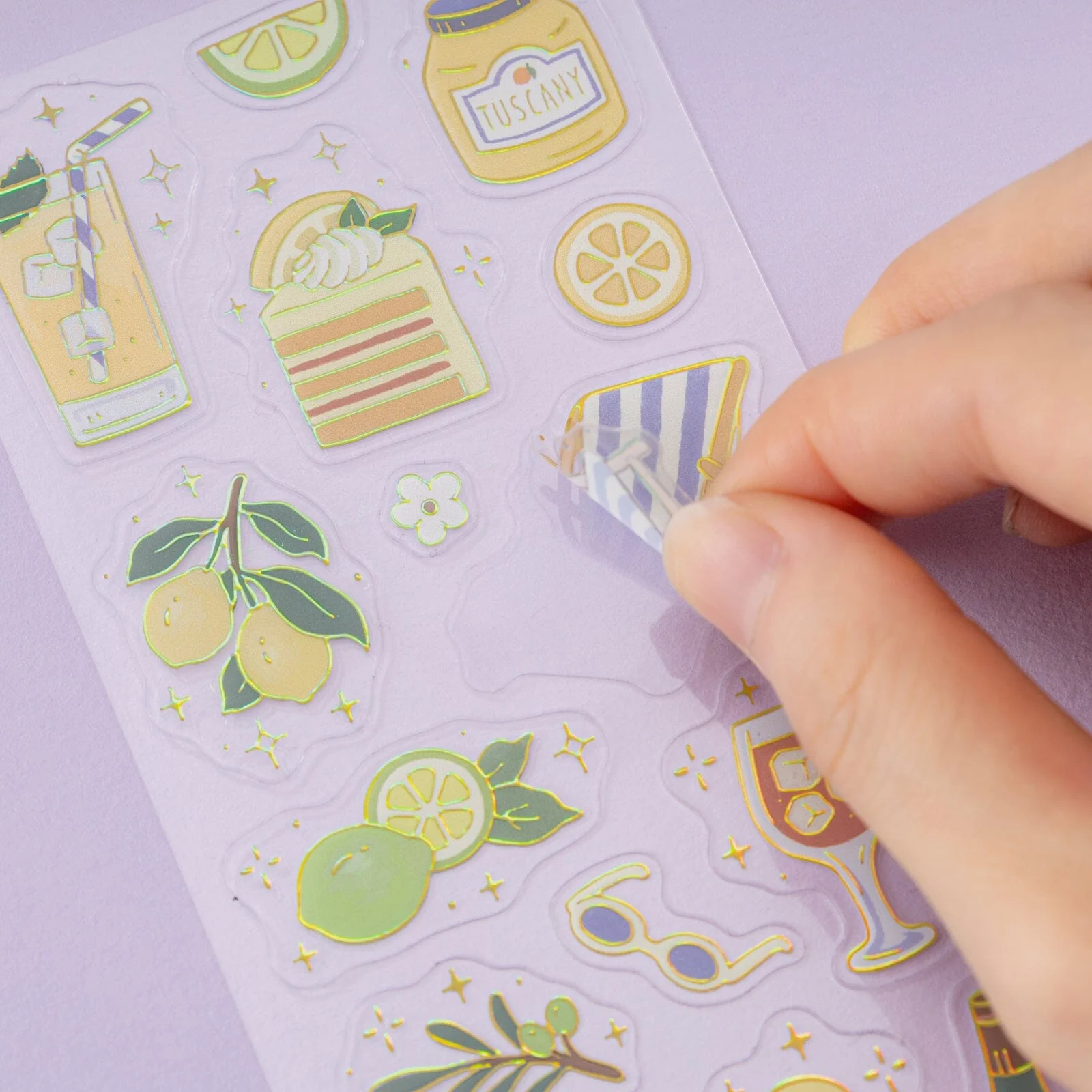 Tsuki Four Seasons: Summer Collector’s Edition 2025 3D Holographic Sticker Set ☾ - Image 2