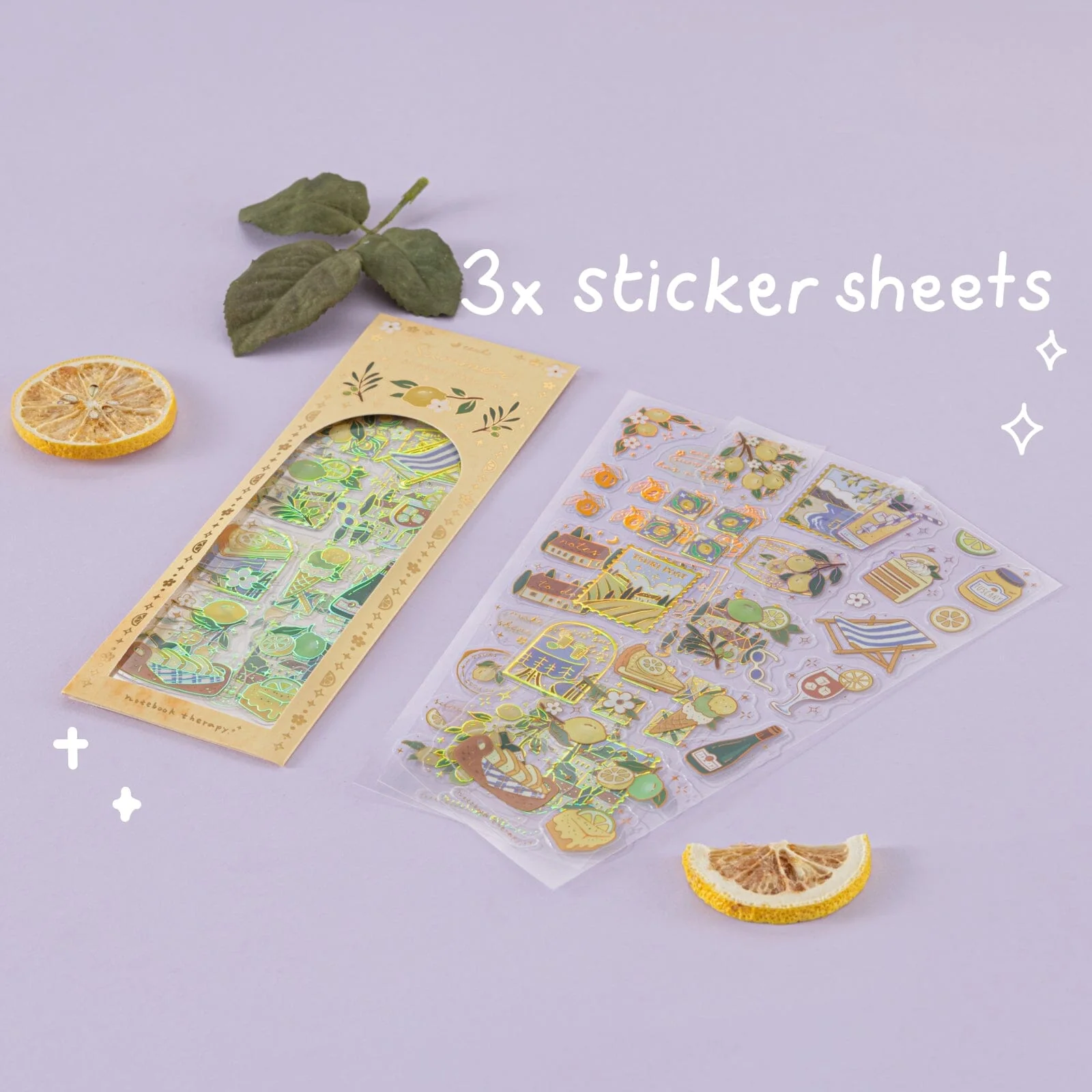 Tsuki Four Seasons: Summer Collector’s Edition 2025 3D Holographic Sticker Set ☾ - Image 6