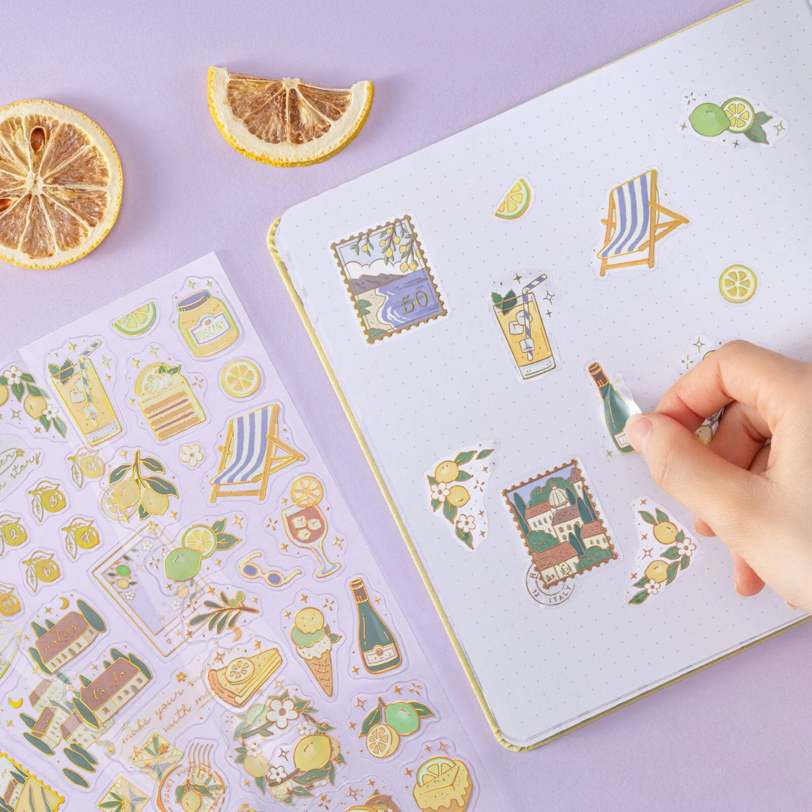 Tsuki Four Seasons: Summer Collector’s Edition 2025 3D Holographic Sticker Set ☾ - Image 7
