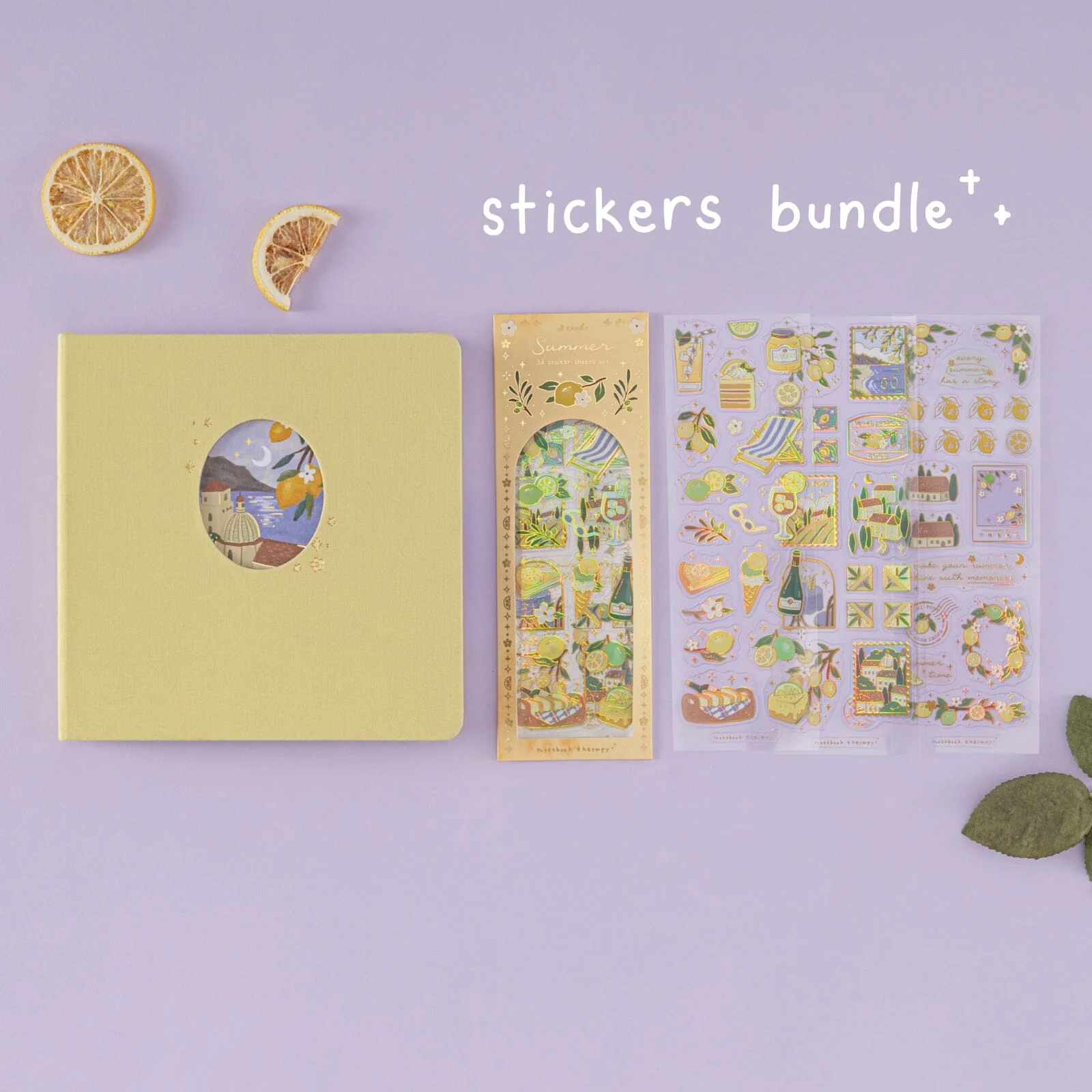 Tsuki Four Seasons: Summer Collector’s Edition 2025 3D Holographic Sticker Set ☾ - Image 8