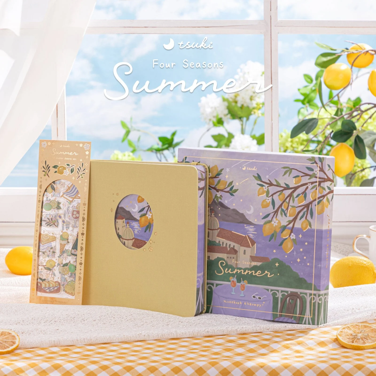 Tsuki Four Seasons: Summer Collector’s Edition 2025 3D Holographic Sticker Set ☾ - Image 9