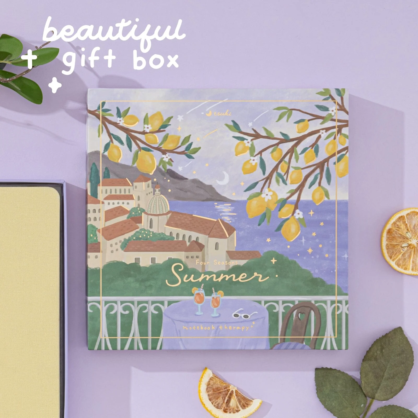 Tsuki Four Seasons: Summer Collector’s Edition 2025 Square Bullet Journal ☾ - Image 14