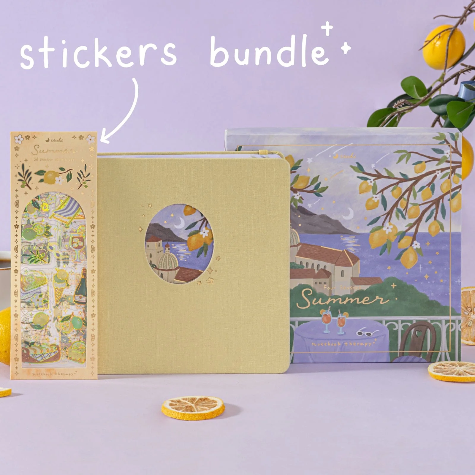 Tsuki Four Seasons: Summer Collector’s Edition 2025 Square Bullet Journal ☾ - Image 15