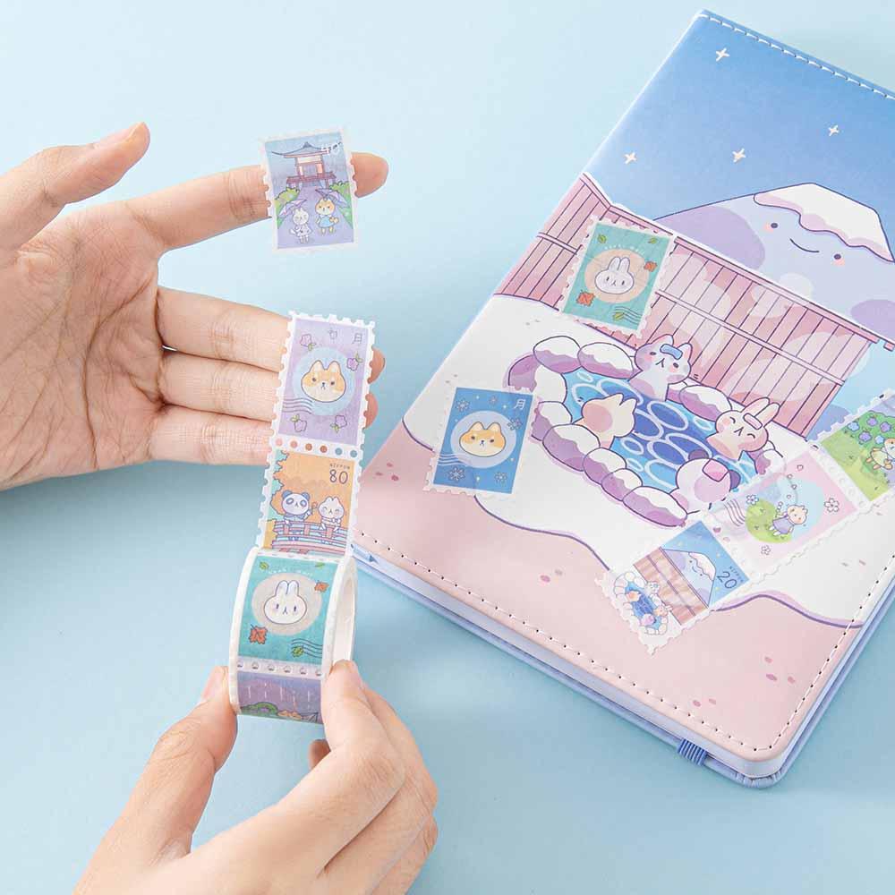 Tsuki ‘Four Seasons' Washi Tape Set ☾ @milkkoyo x NotebookTherapy - Image 8