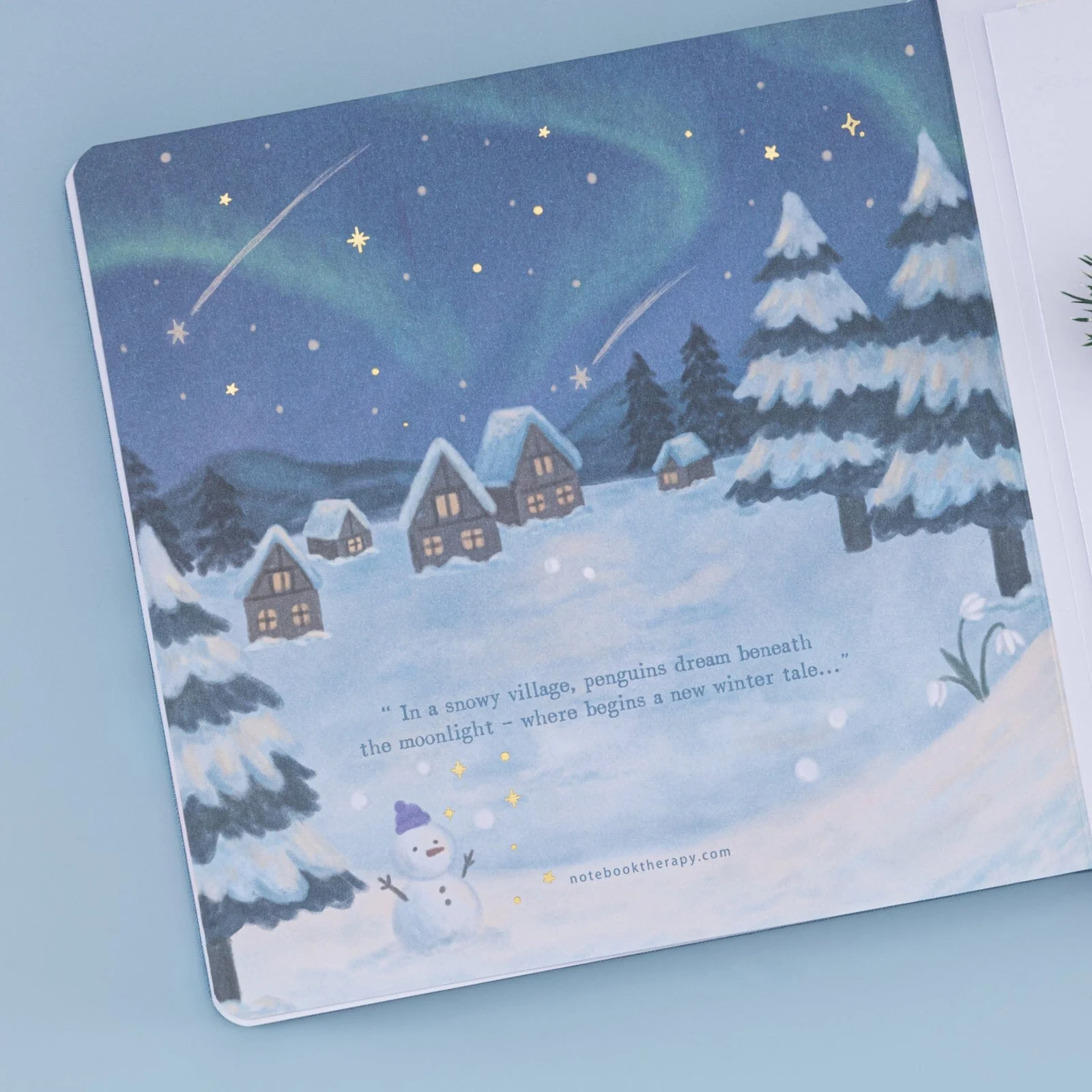 Tsuki Four Seasons: Winter Collector’s Edition 2025 Square Bullet Journal ☾ - Image 7