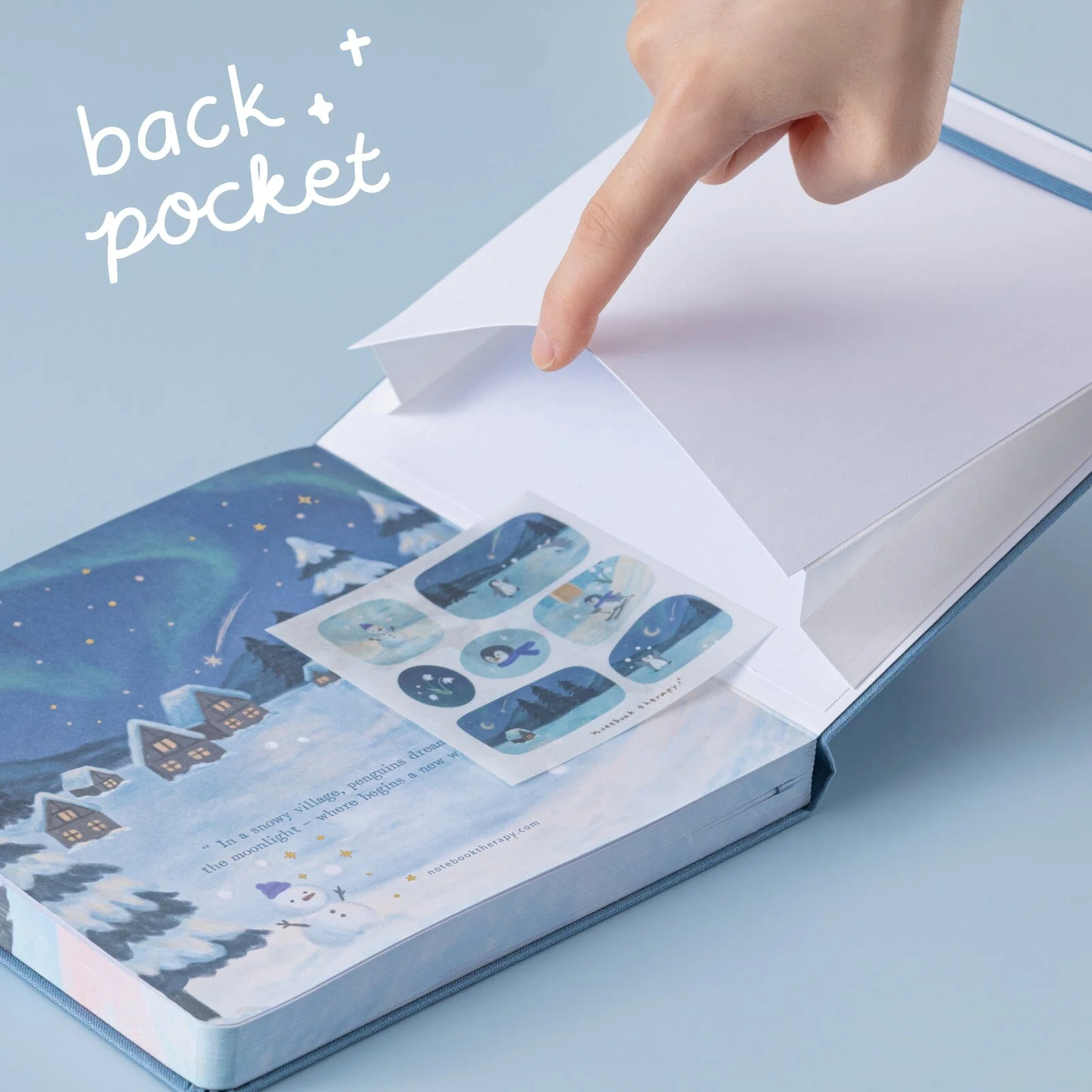 Tsuki Four Seasons: Winter Collector’s Edition 2025 Square Bullet Journal ☾ - Image 8