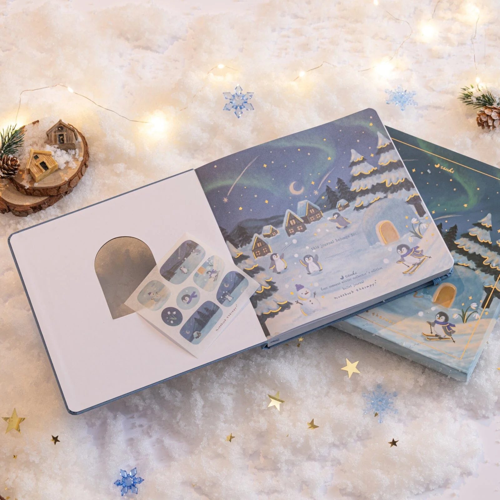 Tsuki Four Seasons: Winter Collector’s Edition 2025 Square Bullet Journal ☾ - Image 9