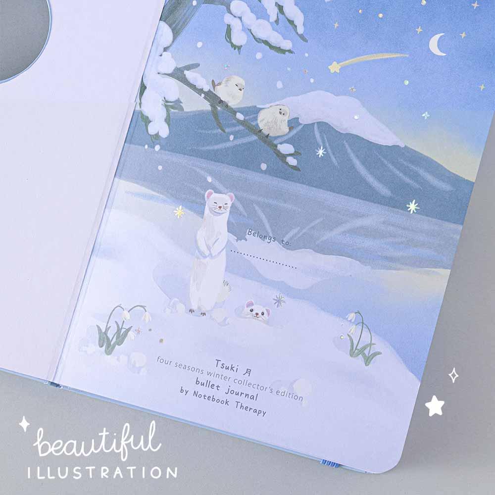 Tsuki ‘Four Seasons: Winter Collector’s Edition 2022’ Bullet Journal ☾ - Image 3