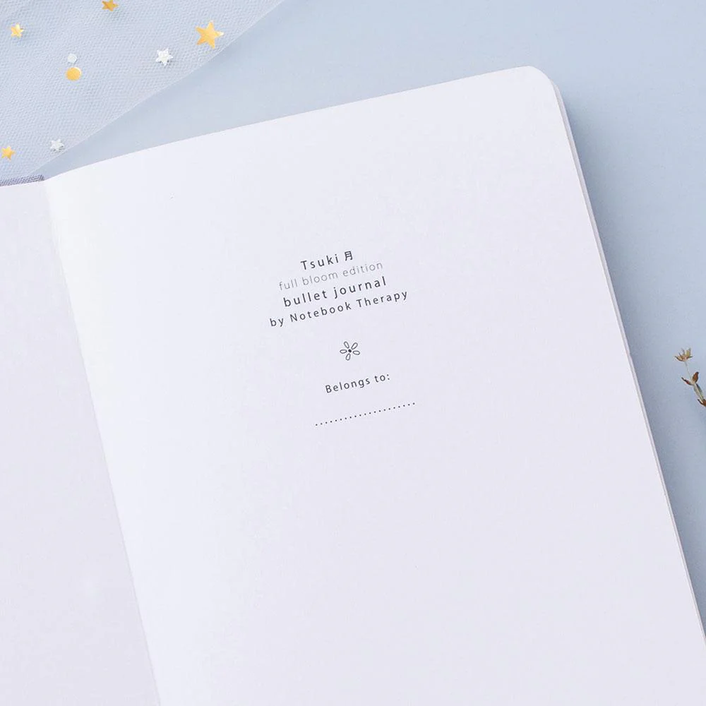 Tsuki ‘Full Bloom’ Limited Edition Bullet Journal ☾ - Image 4