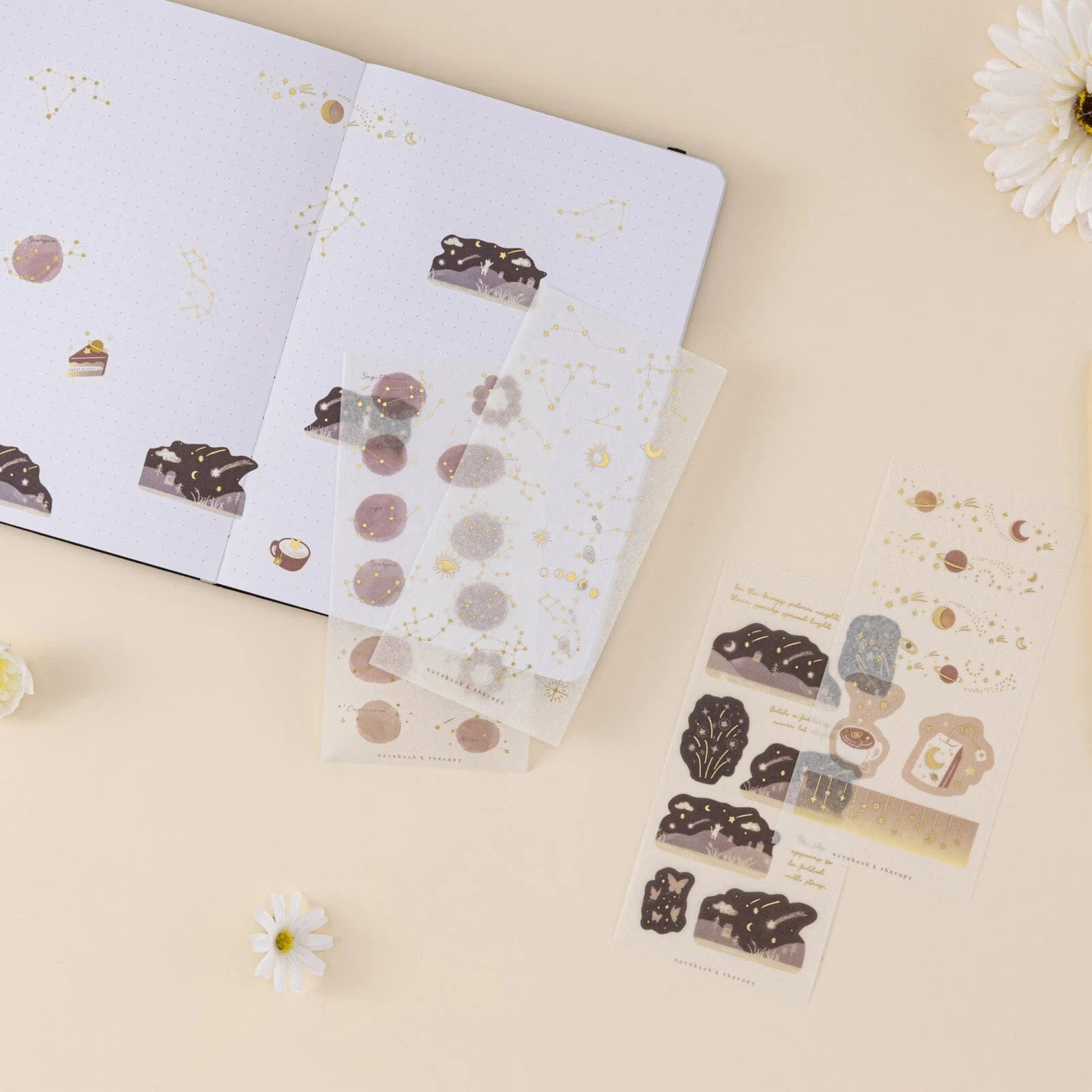 Tsuki ‘Galaxy + Stars’ Sticker Set ☾ - Image 6
