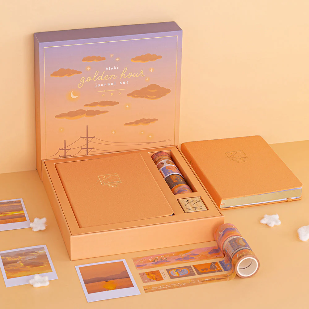 Tsuki ‘Golden Hour’ Limited Edition Bullet Journal Set ☾ - Image 12
