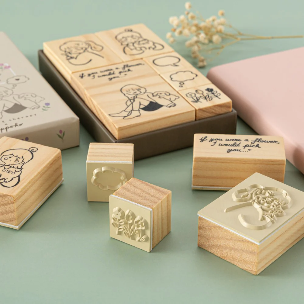Tsuki ‘Happy Day’ Bullet Journal Stamp Set by Notebook Therapy x Peppoko ☾ - Image 12