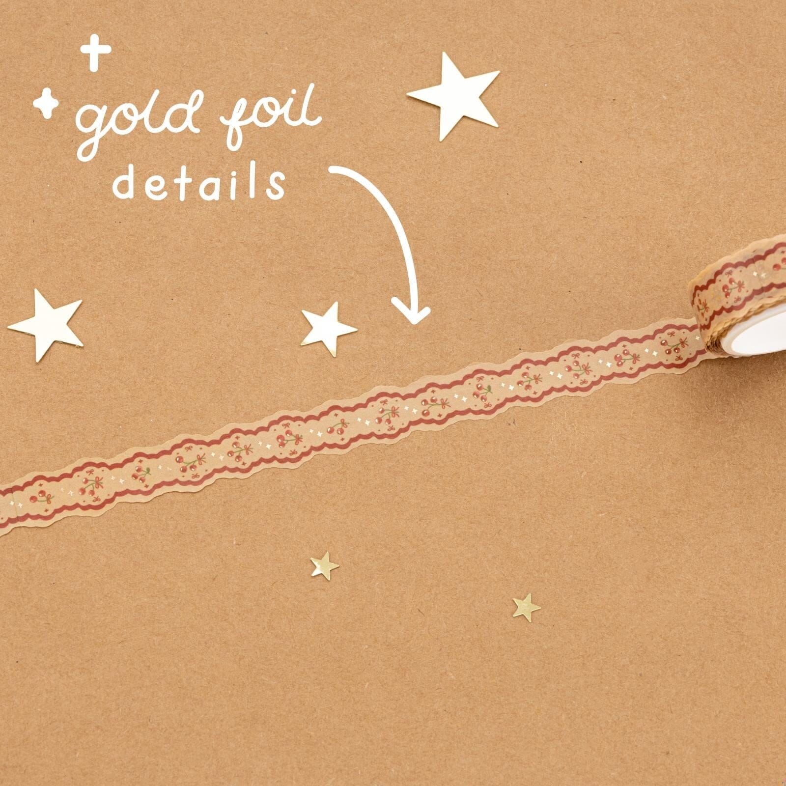 Tsuki Holiday Christmas Washi Tape Set ☾ - Image 6