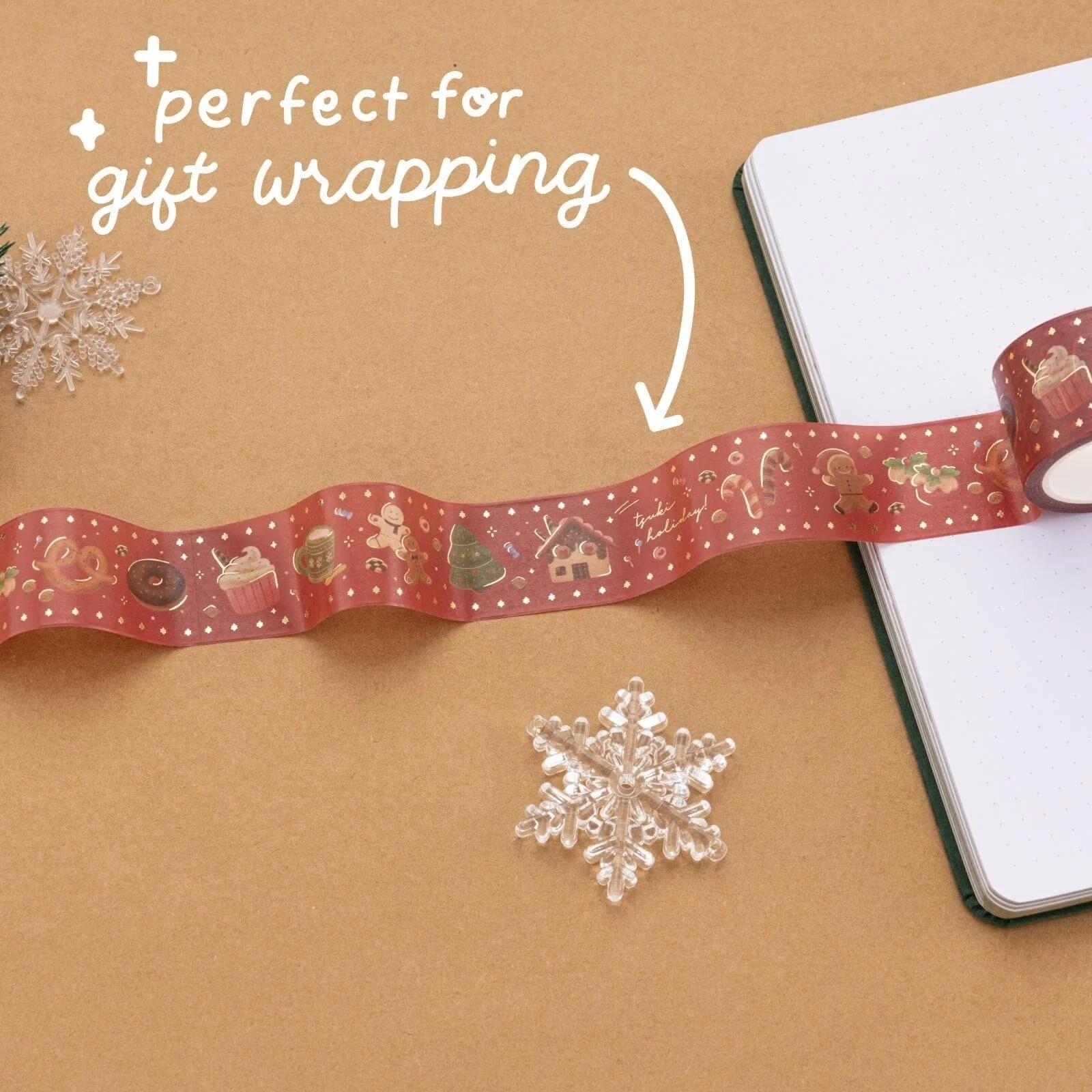 Tsuki Holiday Christmas Washi Tape Set ☾ - Image 7