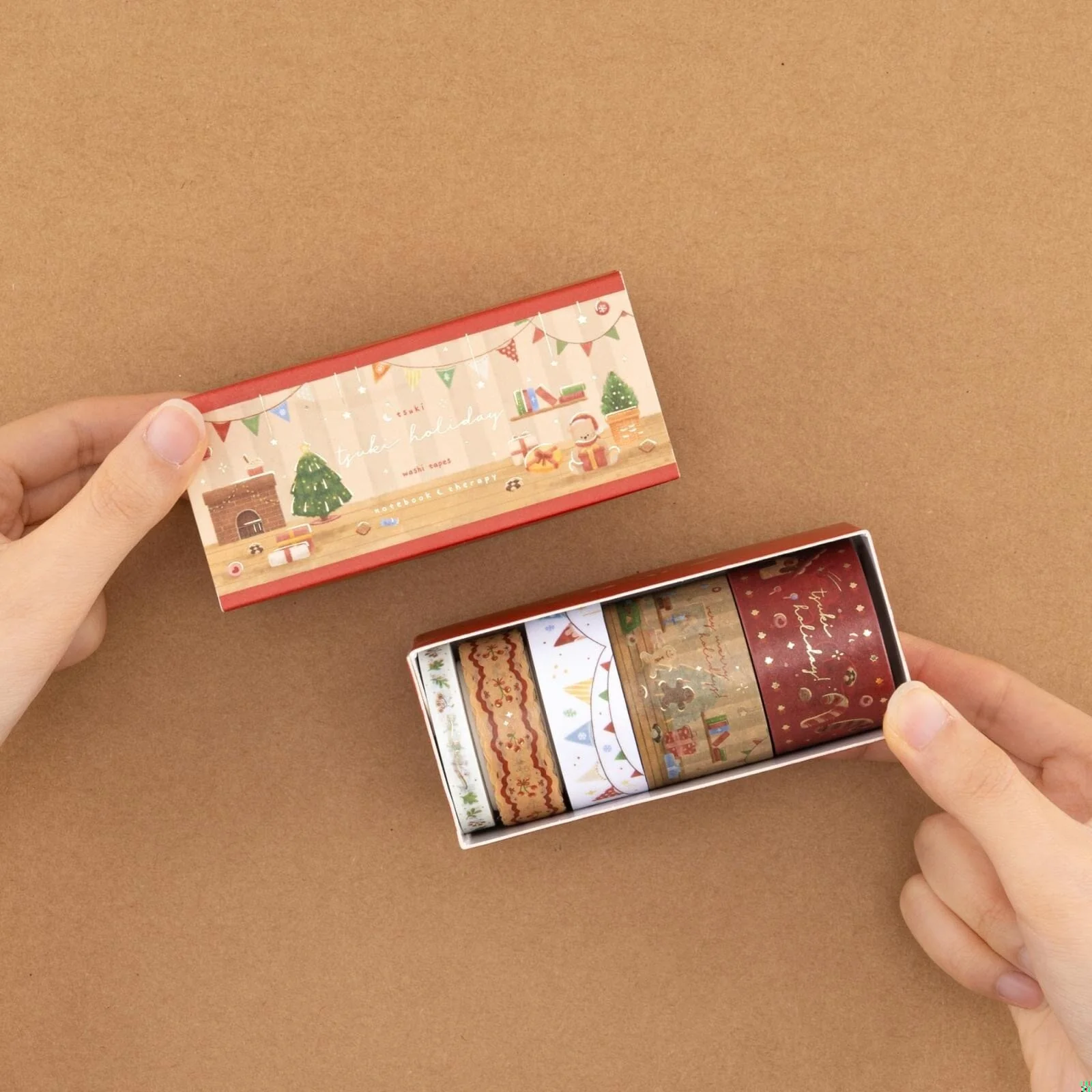 Tsuki Holiday Christmas Washi Tape Set ☾ - Image 9