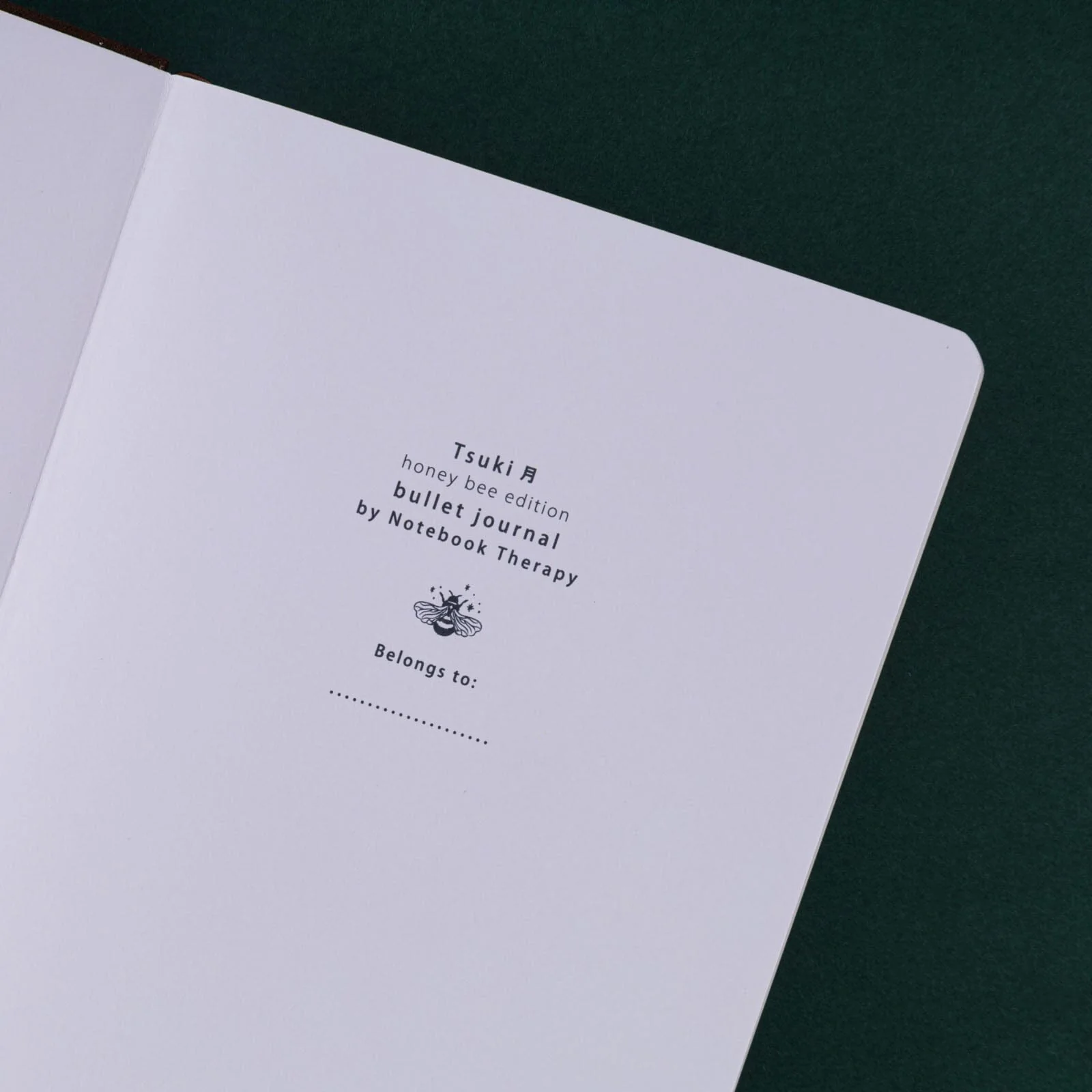 Tsuki ‘Honey Bee’ Limited Edition Luxury Bullet Journal ☾ - Image 13