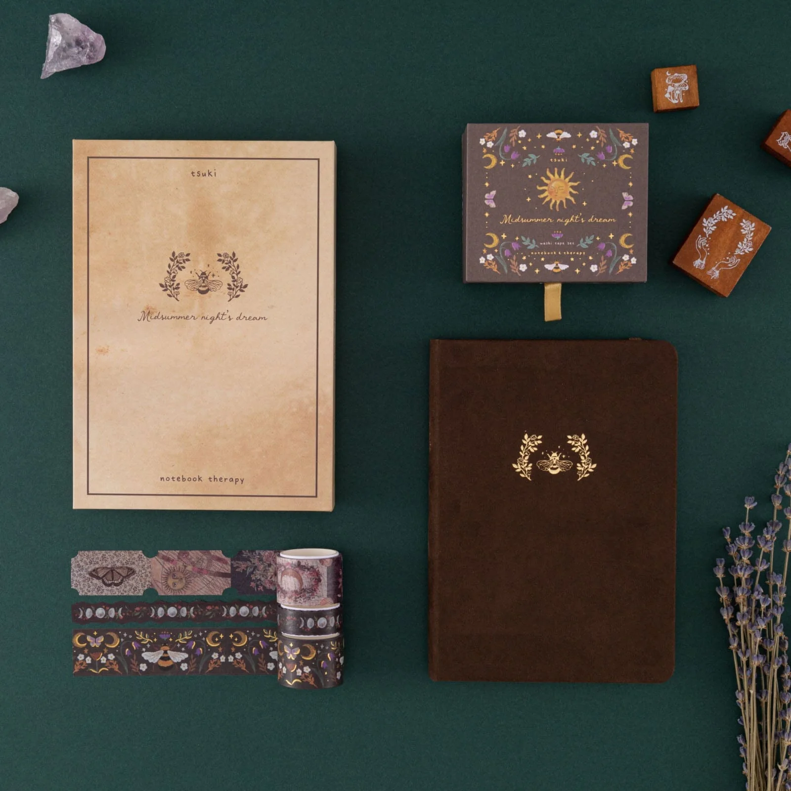Tsuki ‘Honey Bee’ Limited Edition Luxury Bullet Journal ☾ - Image 6