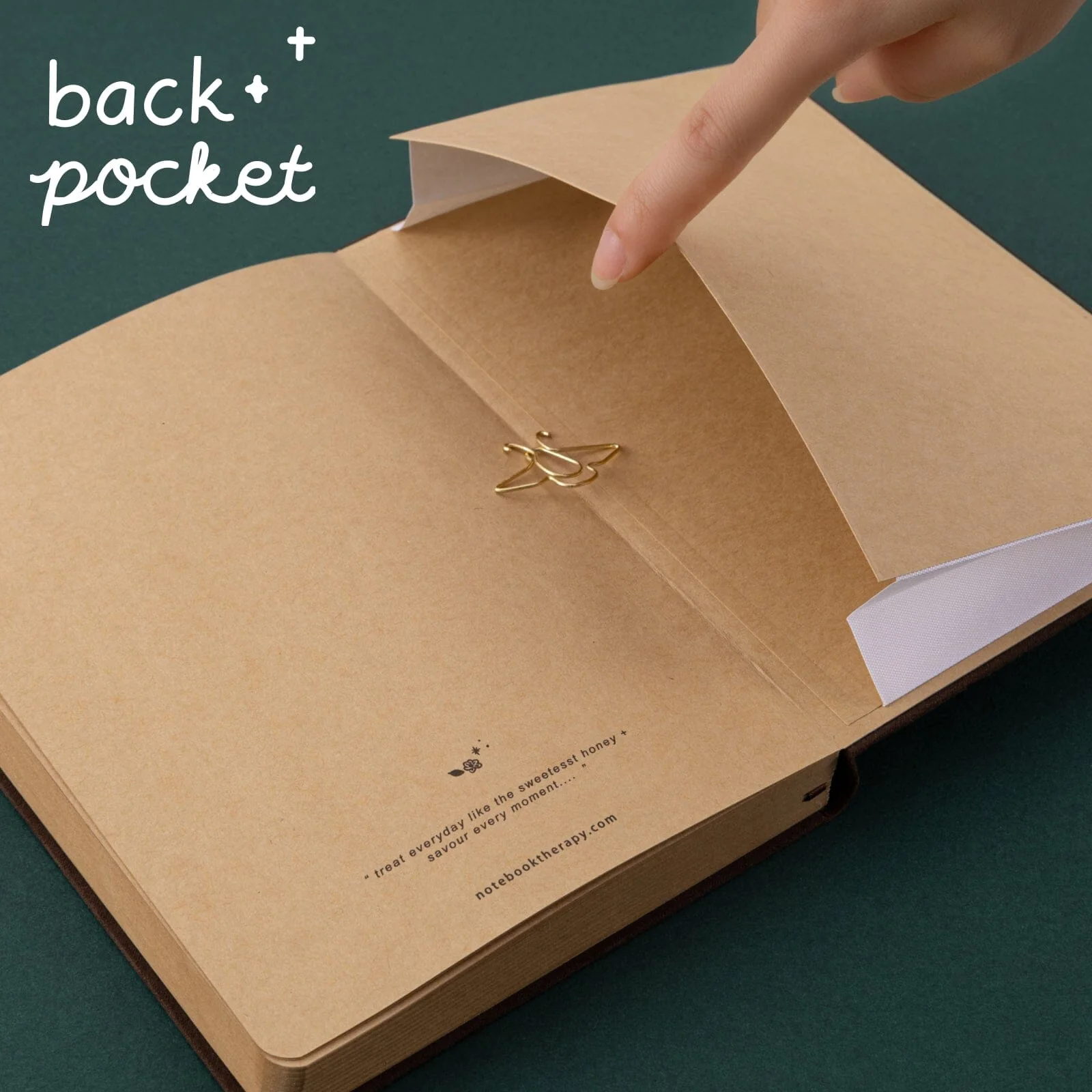 Tsuki ‘Honey Bee’ Kraft Paper Limited Edition Bullet Journal ☾ - Image 7