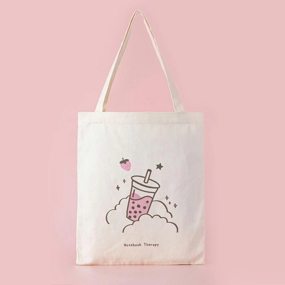 Tsuki ‘Ichigo’ Boba Tote Bag ☾ - Image 3
