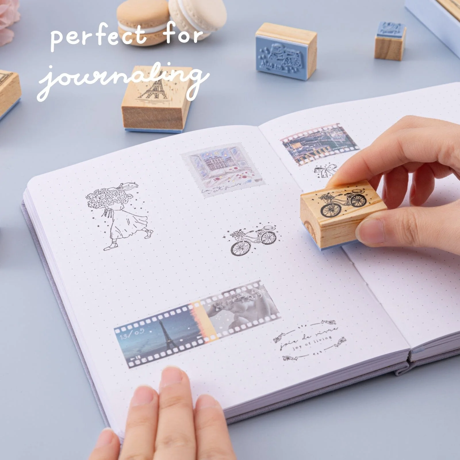Tsuki ‘Journée à Paris’ Bullet Journal Stamp Set ☾ - Image 11