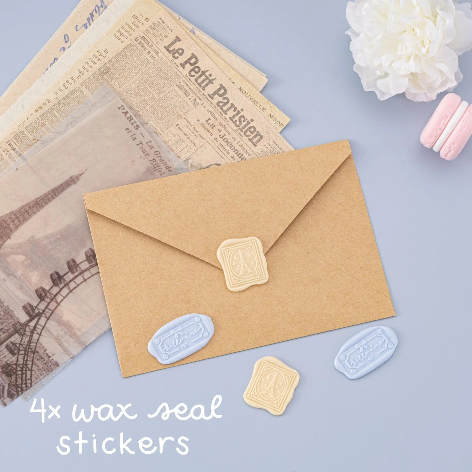 Tsuki ‘Journée à Paris’ Scrapbook Sticker Set ☾ - Image 12