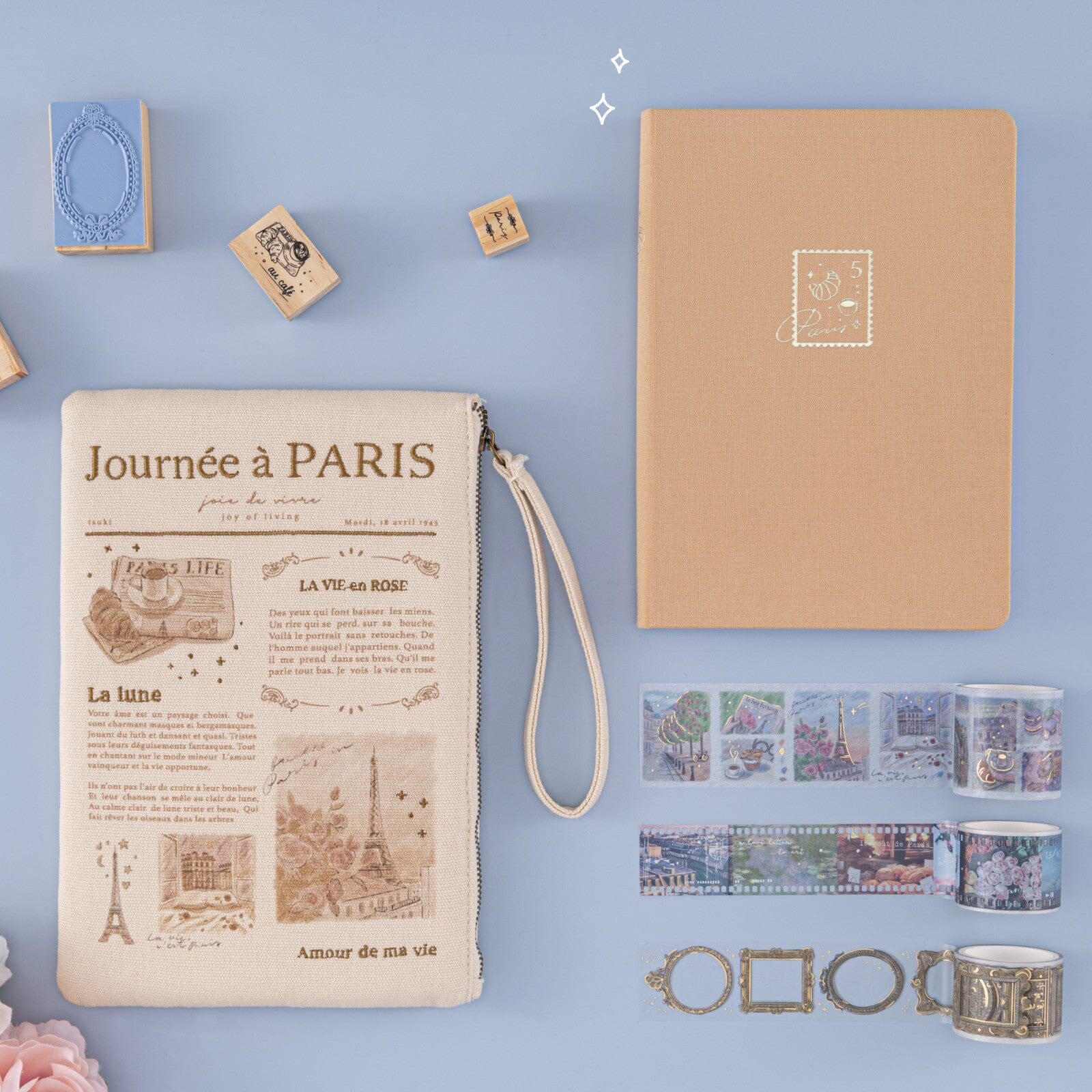 Tsuki ‘Journée à Paris’ Travel Pouch ☾ - Image 4
