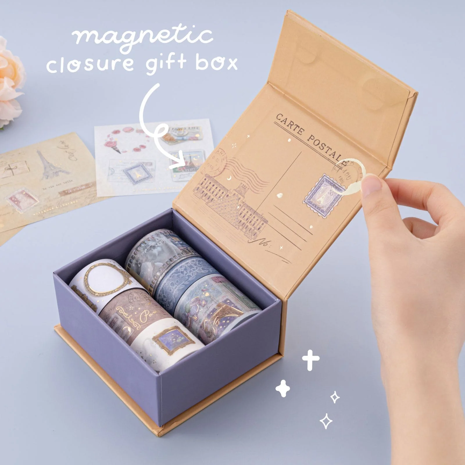 Tsuki ‘Journée à Paris’ Washi Tape Set ☾ - Image 10