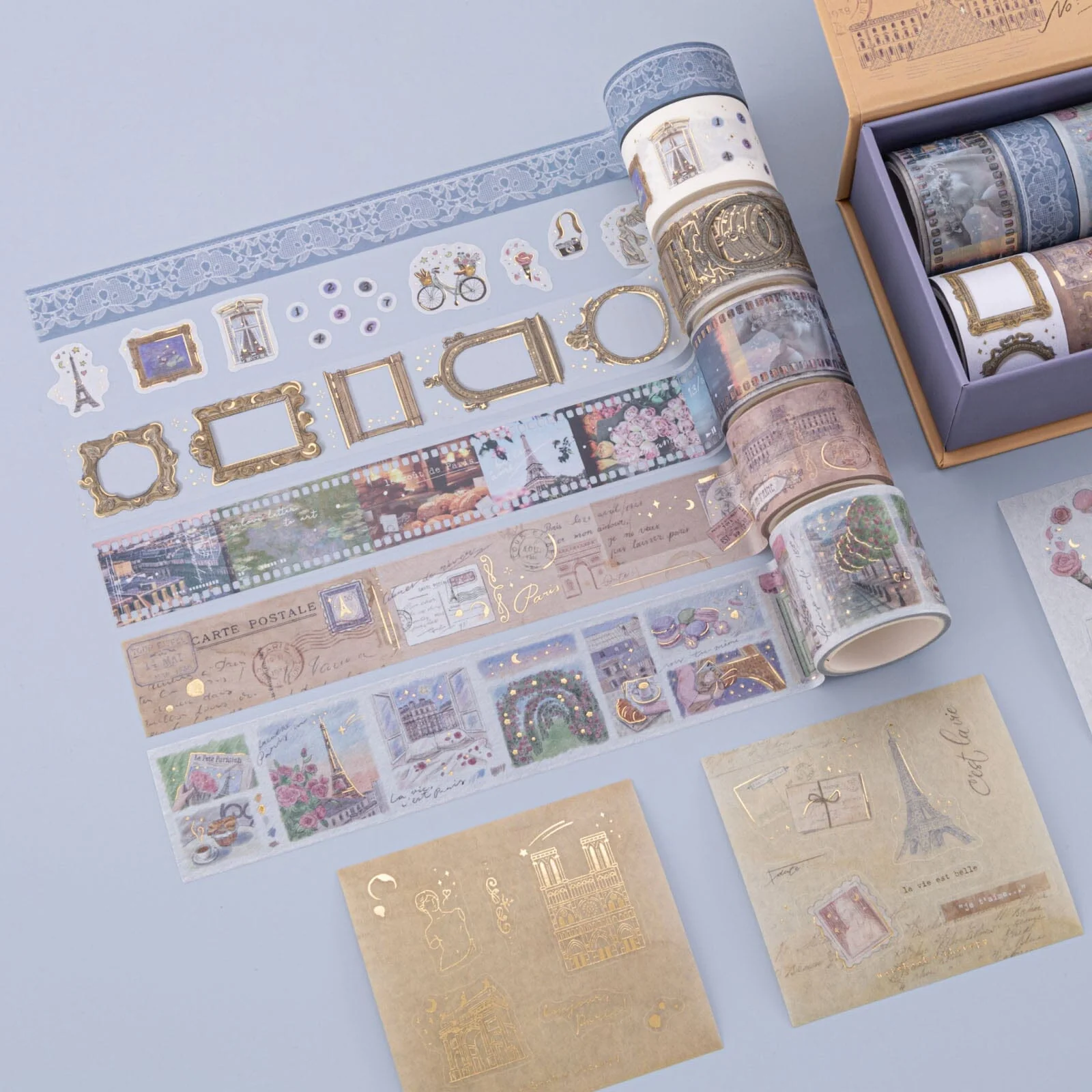 Tsuki ‘Journée à Paris’ Washi Tape Set ☾ - Image 16