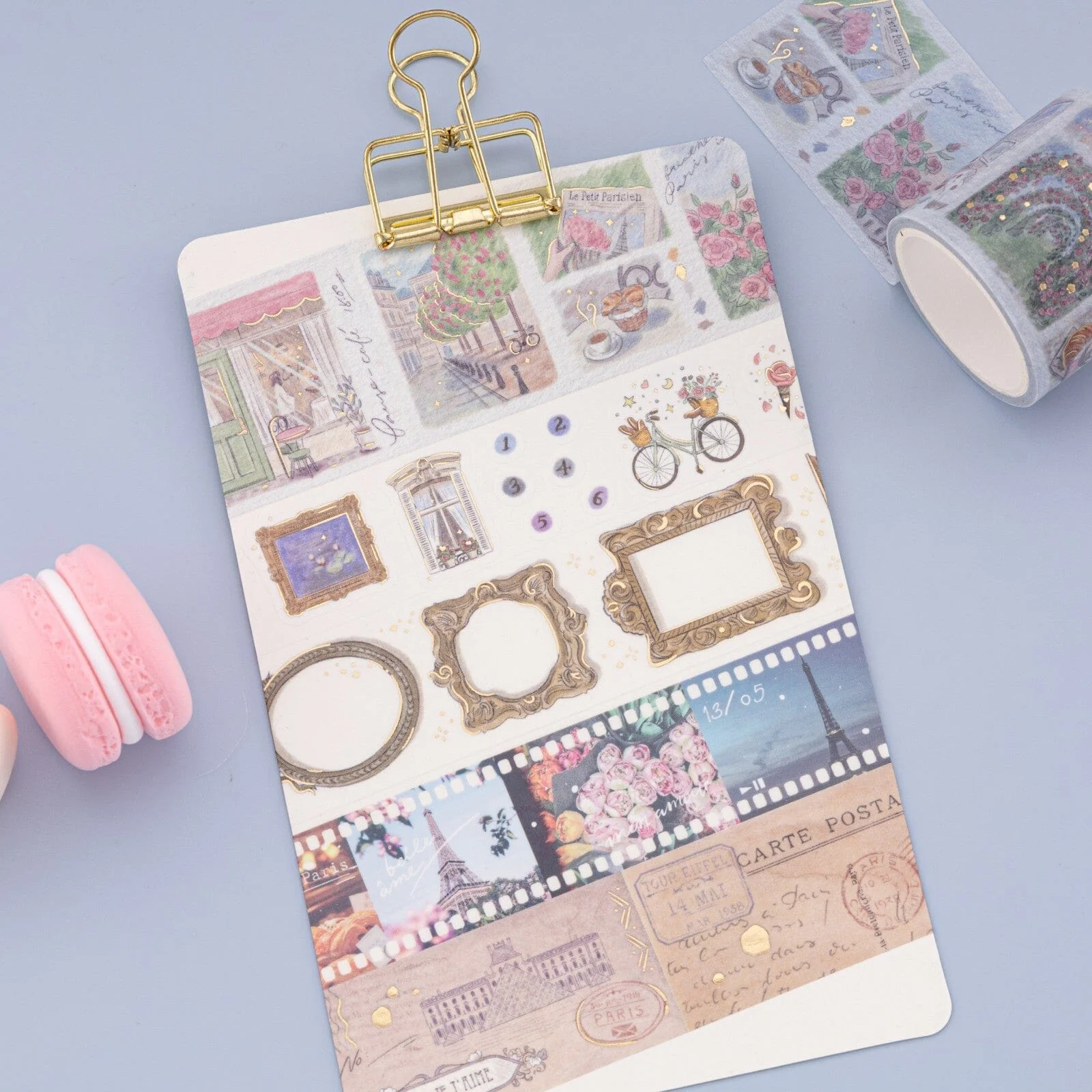 Tsuki ‘Journée à Paris’ Washi Tape Set ☾ - Image 5