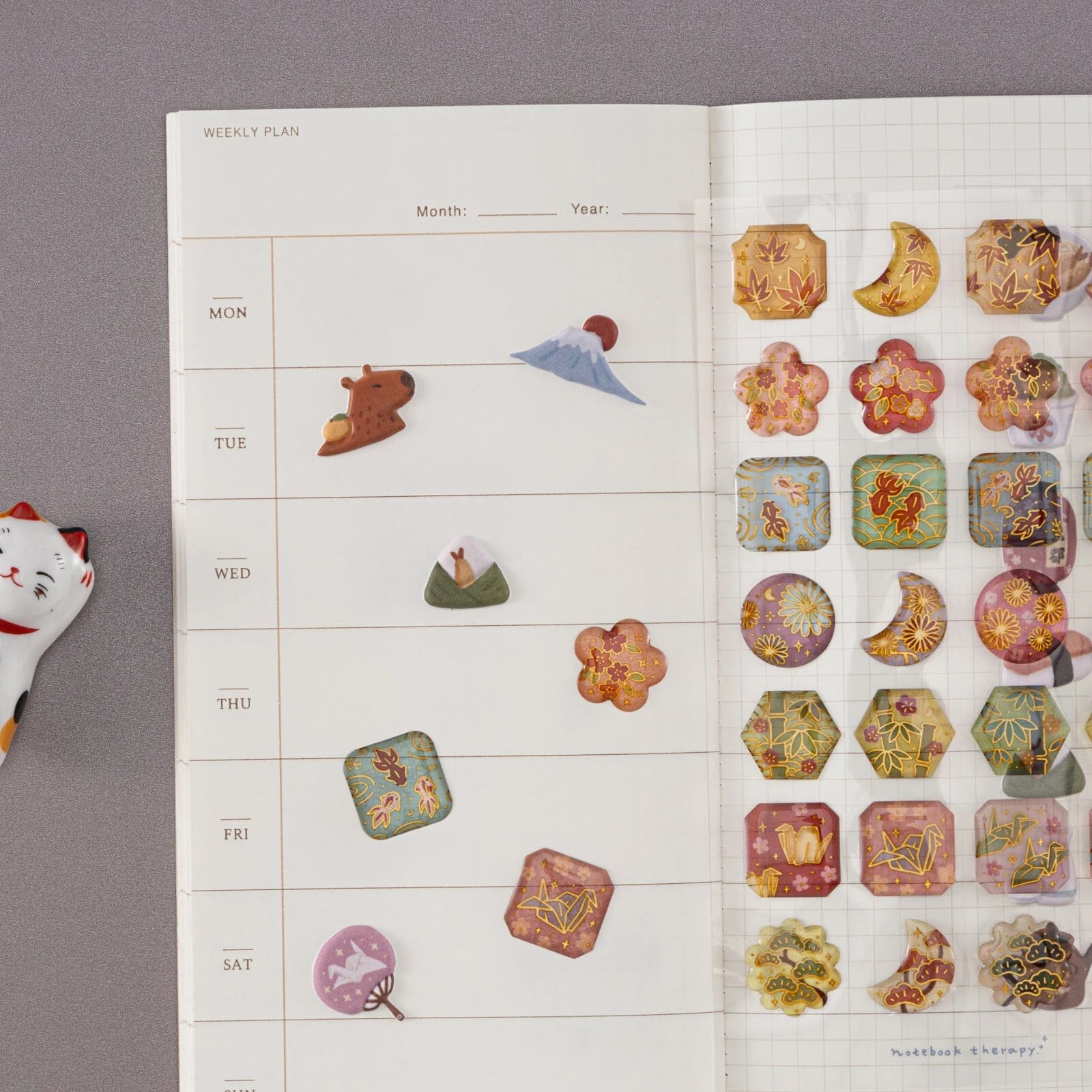 Tsuki ‘Journey in Japan’ 3D Sticker Set ☾ - Image 4
