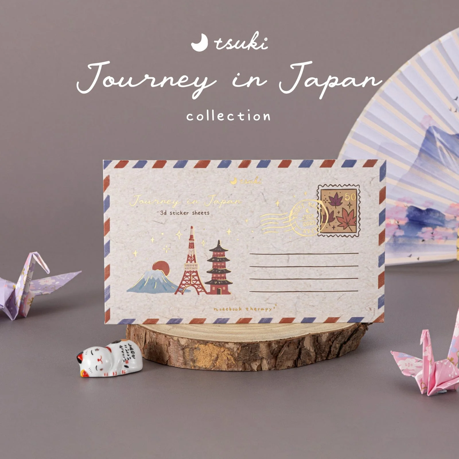 Tsuki ‘Journey in Japan’ 3D Sticker Set ☾ - Image 6